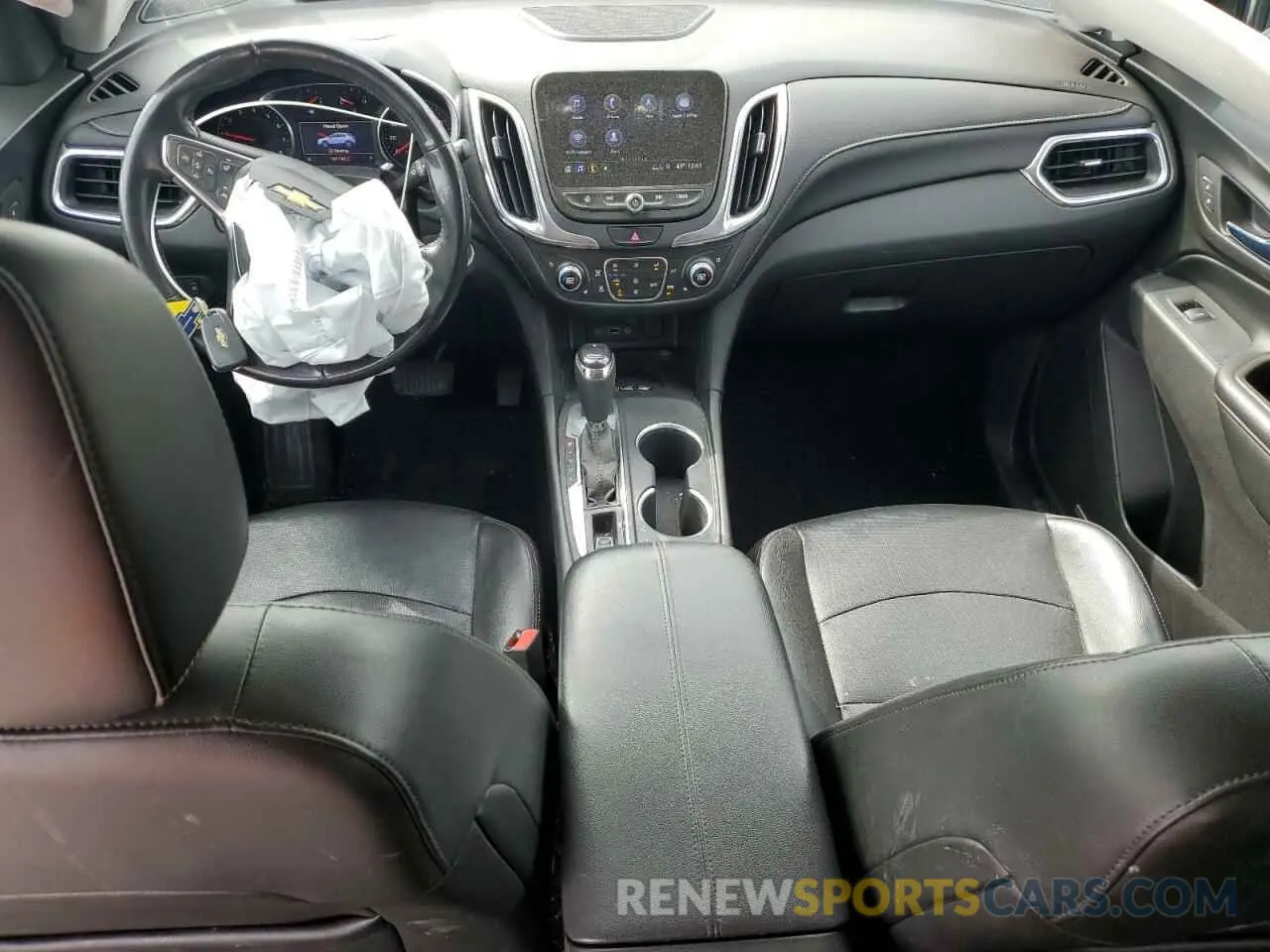 8 fotografías del automóvil dañado 3GNAXXEV7KS510345 CHEVROLET EQUINOX 2019