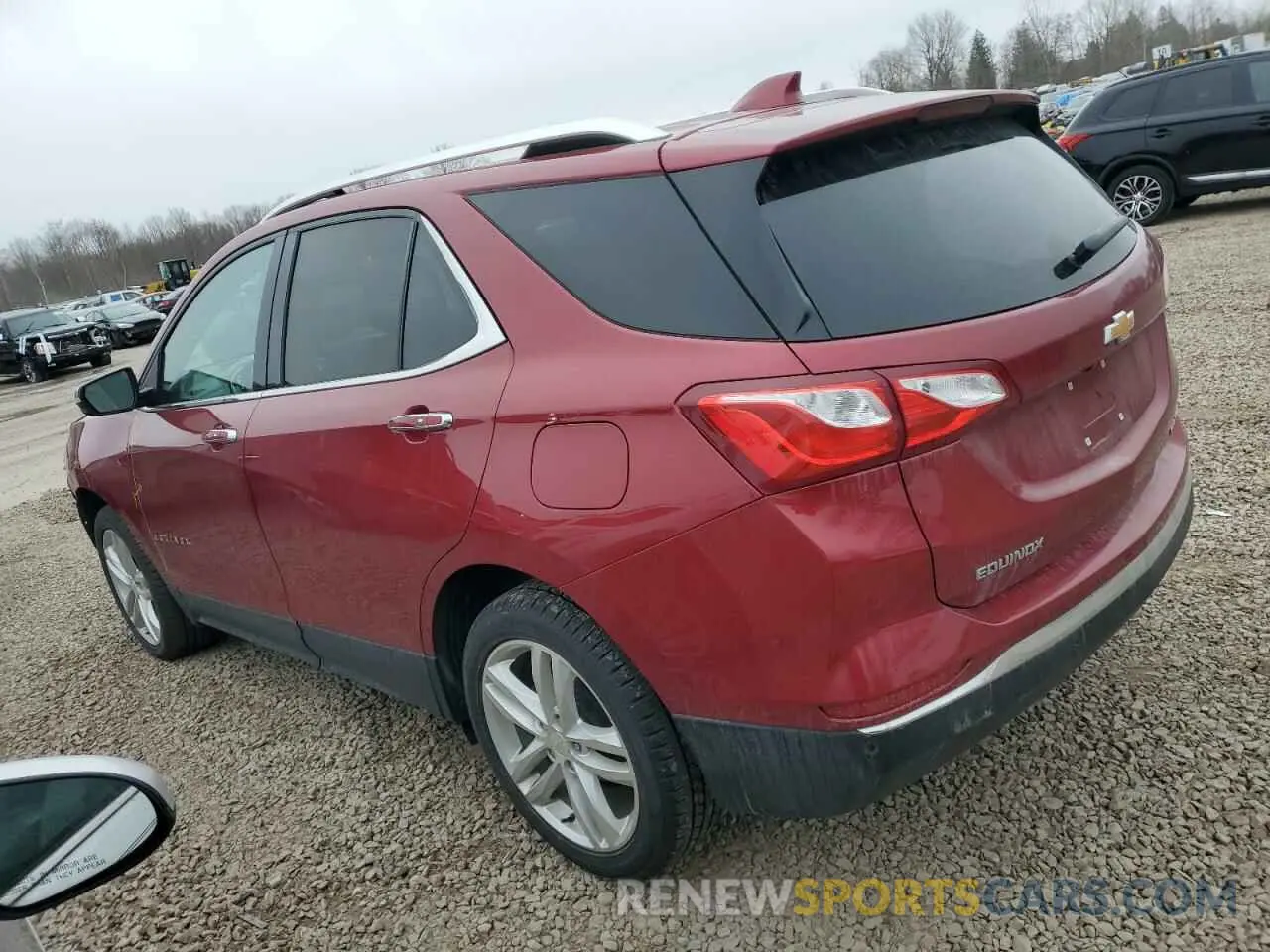 2 fotografías del automóvil dañado 3GNAXXEV9KS525865 CHEVROLET EQUINOX 2019
