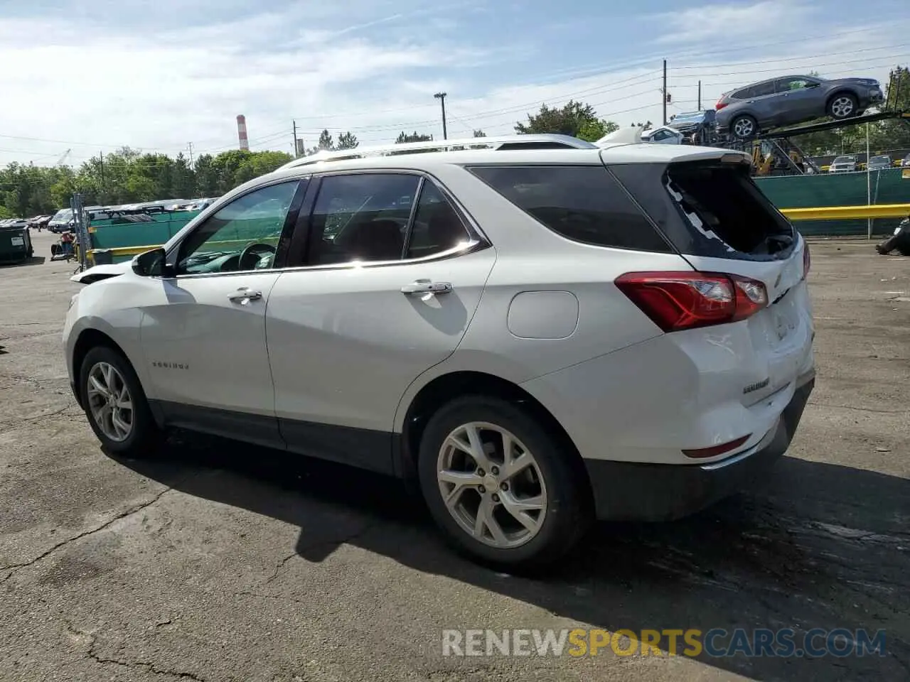 2 fotografías del automóvil dañado 3GNAXXEV9KS603058 CHEVROLET EQUINOX 2019