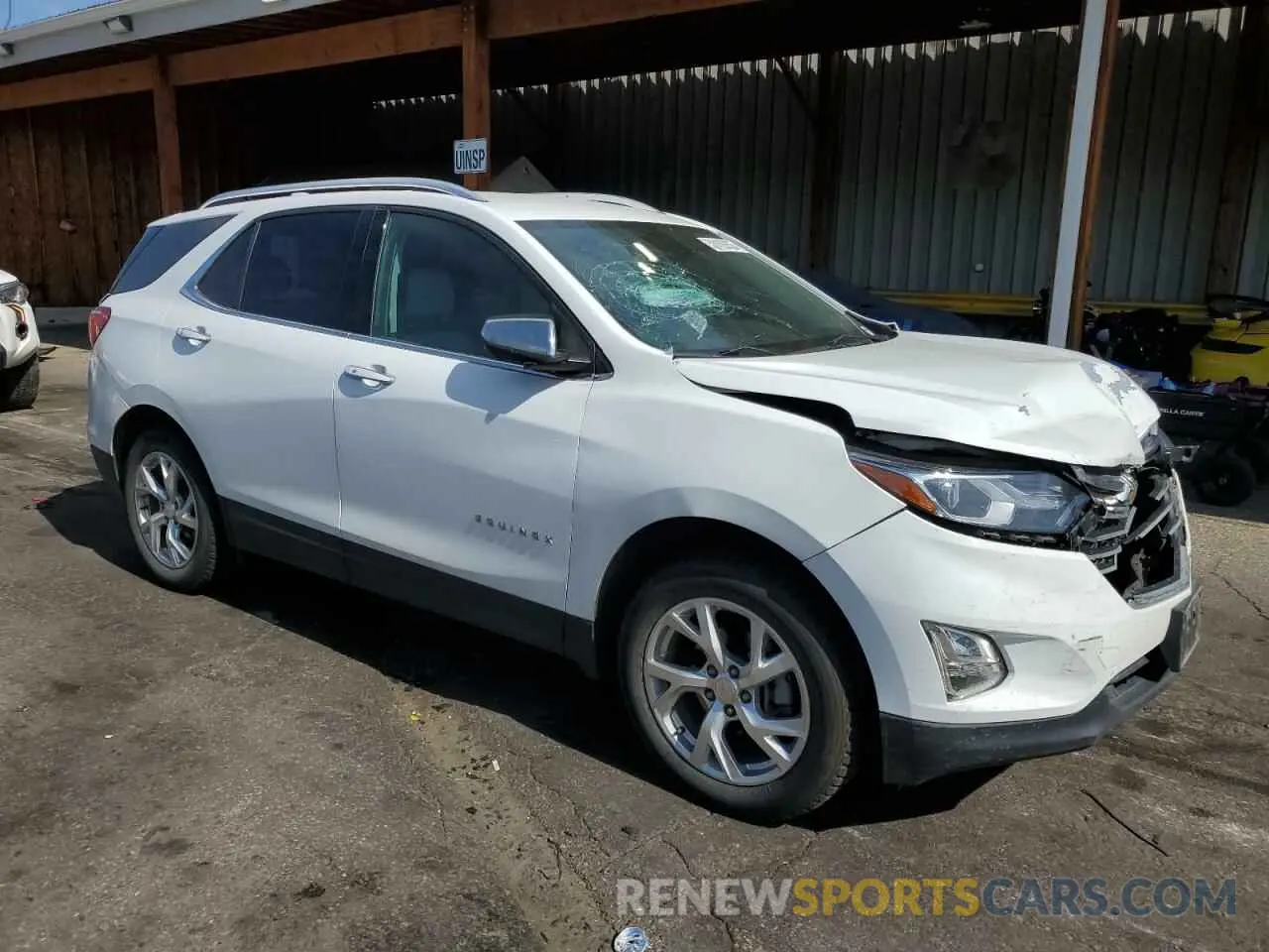 4 fotografías del automóvil dañado 3GNAXXEV9KS603058 CHEVROLET EQUINOX 2019