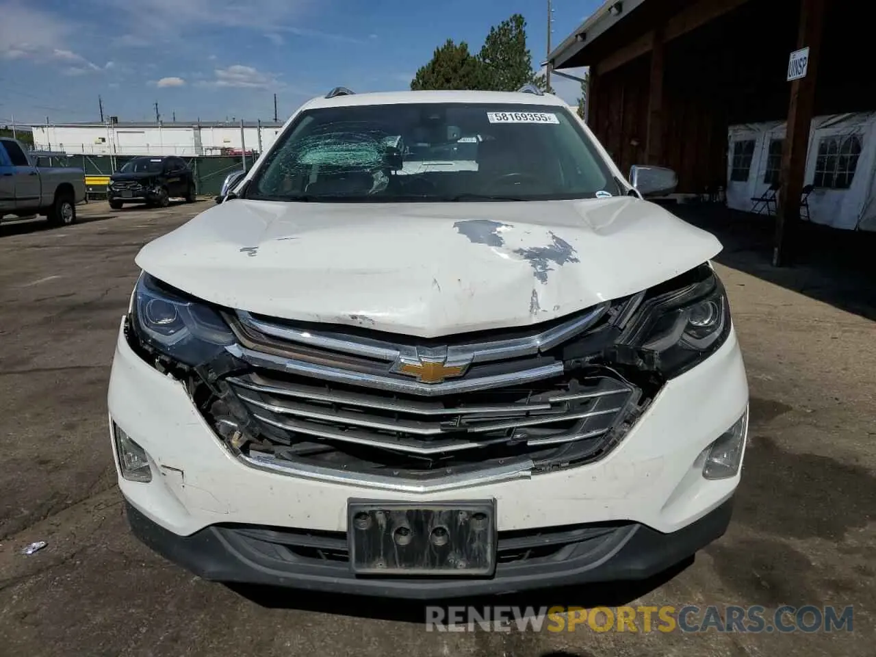 5 fotografías del automóvil dañado 3GNAXXEV9KS603058 CHEVROLET EQUINOX 2019