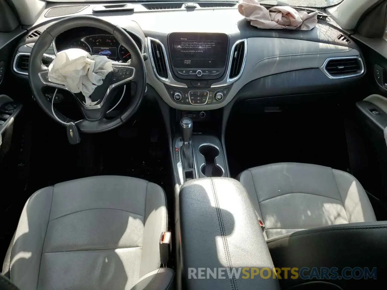 8 fotografías del automóvil dañado 3GNAXXEV9KS603058 CHEVROLET EQUINOX 2019