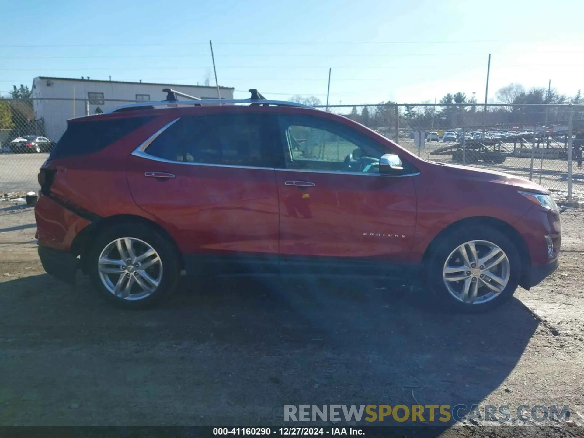 13 fotografías del automóvil dañado 3GNAXYEX0KS637042 CHEVROLET EQUINOX 2019