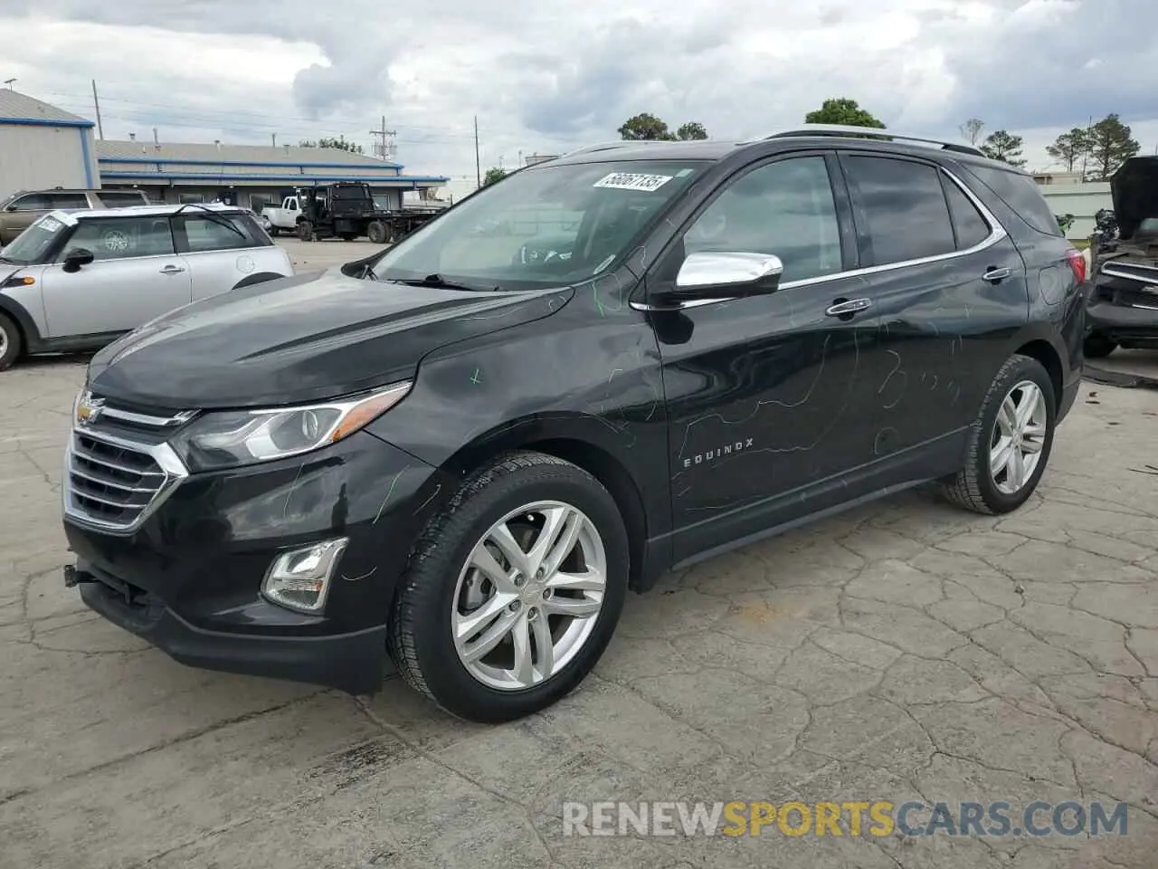 1 fotografías del automóvil dañado 3GNAXYEX2KL238384 CHEVROLET EQUINOX 2019