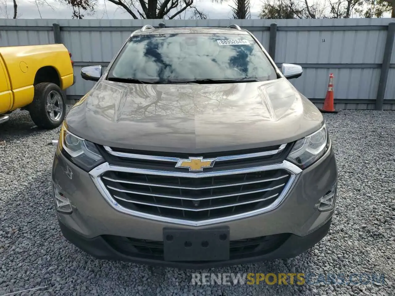 5 fotografías del automóvil dañado 3GNAXYEX2KS524211 CHEVROLET EQUINOX 2019