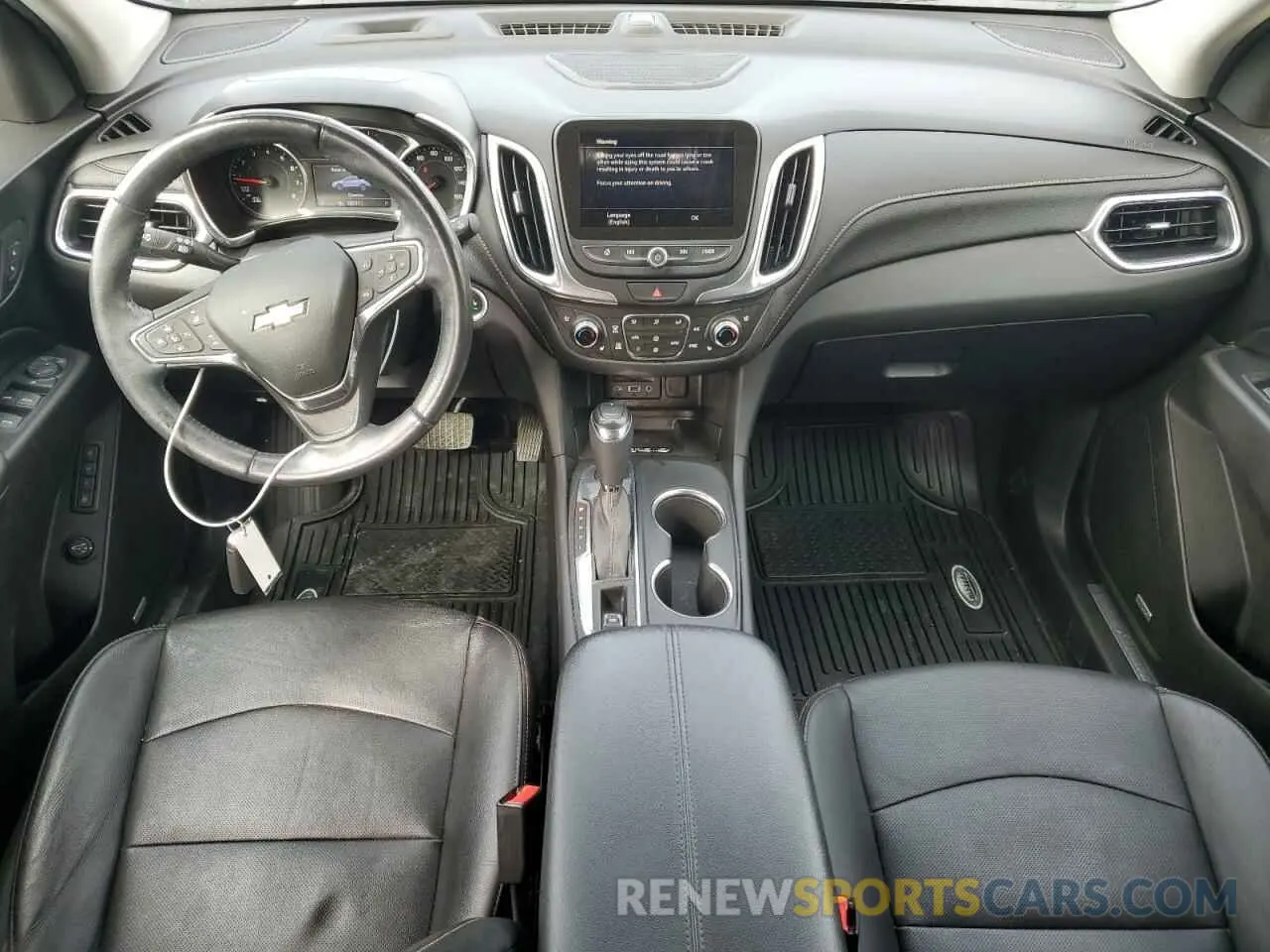 8 fotografías del automóvil dañado 3GNAXYEX2KS524211 CHEVROLET EQUINOX 2019