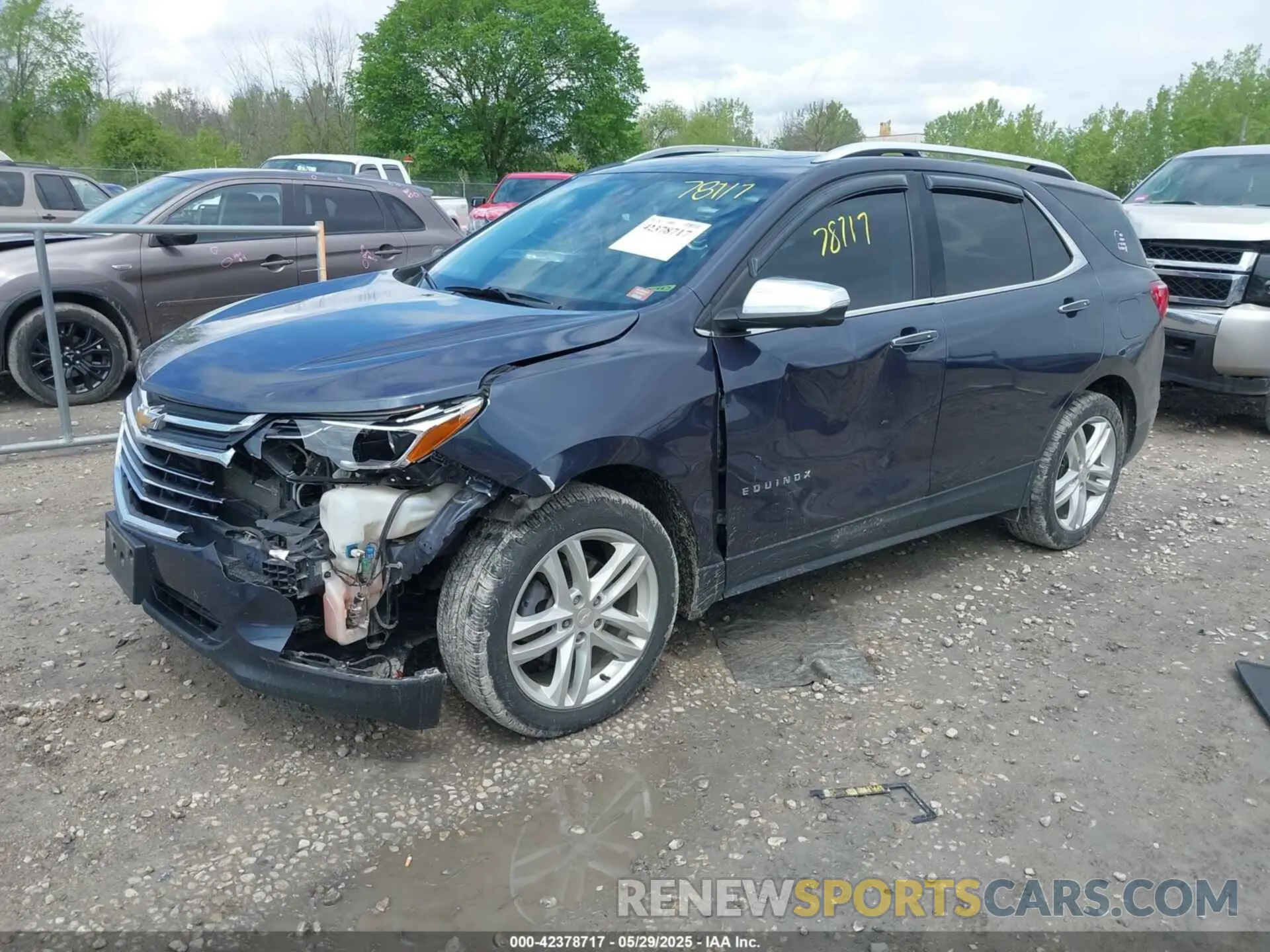 2 fotografías del automóvil dañado 3GNAXYEX4KL127903 CHEVROLET EQUINOX 2019