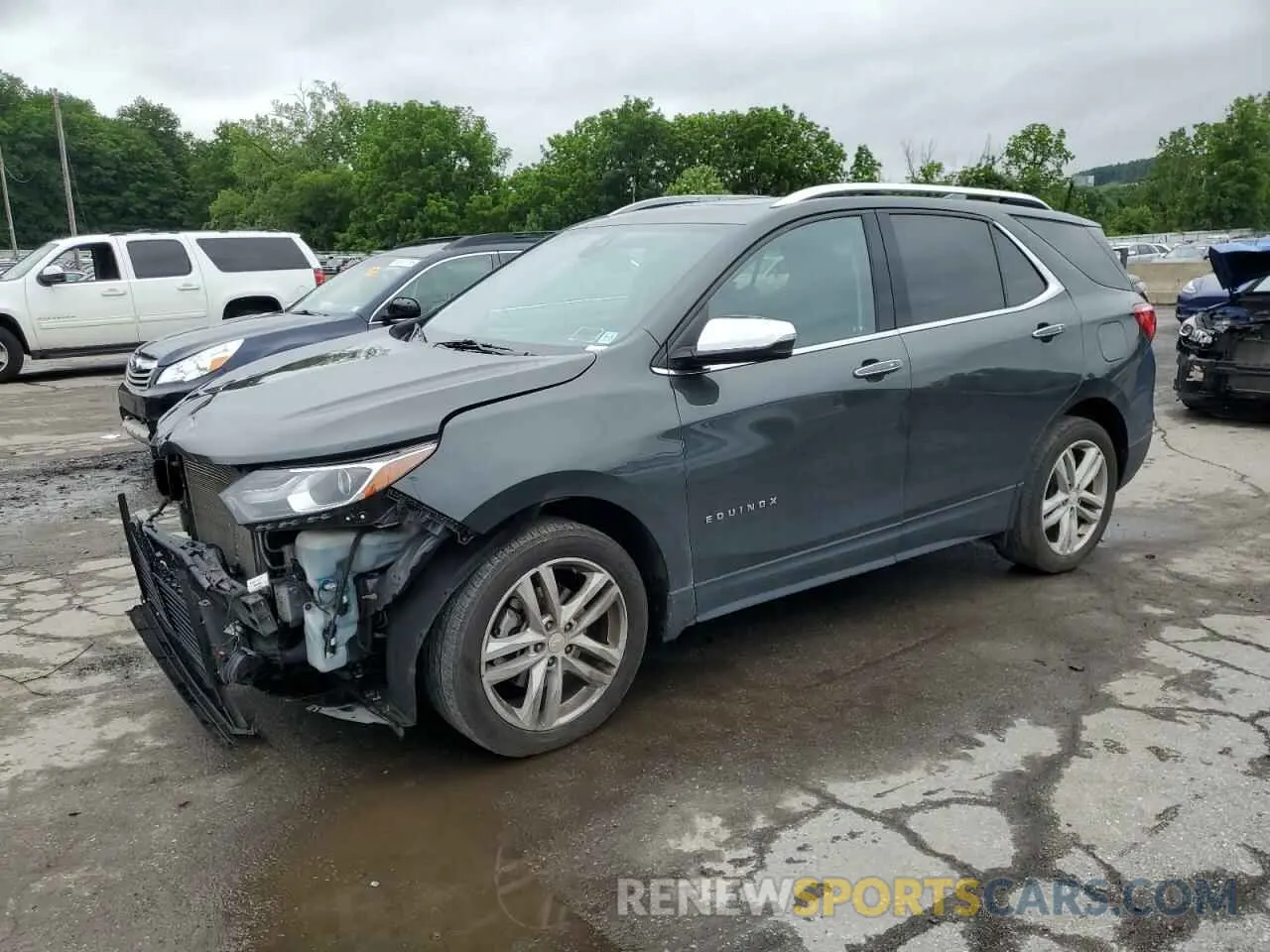 1 fotografías del automóvil dañado 3GNAXYEX8KS637239 CHEVROLET EQUINOX 2019
