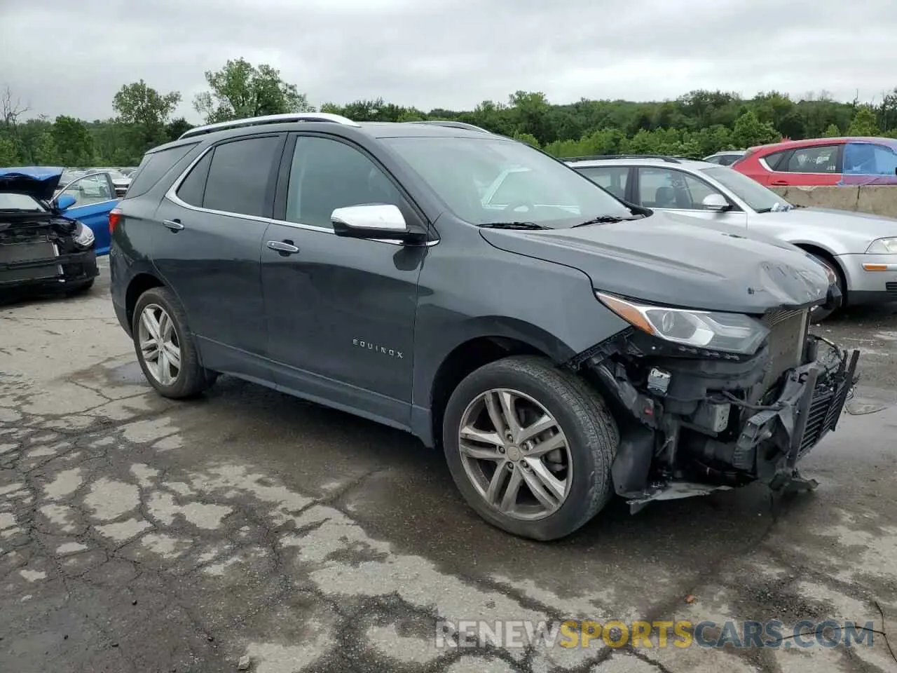 4 fotografías del automóvil dañado 3GNAXYEX8KS637239 CHEVROLET EQUINOX 2019