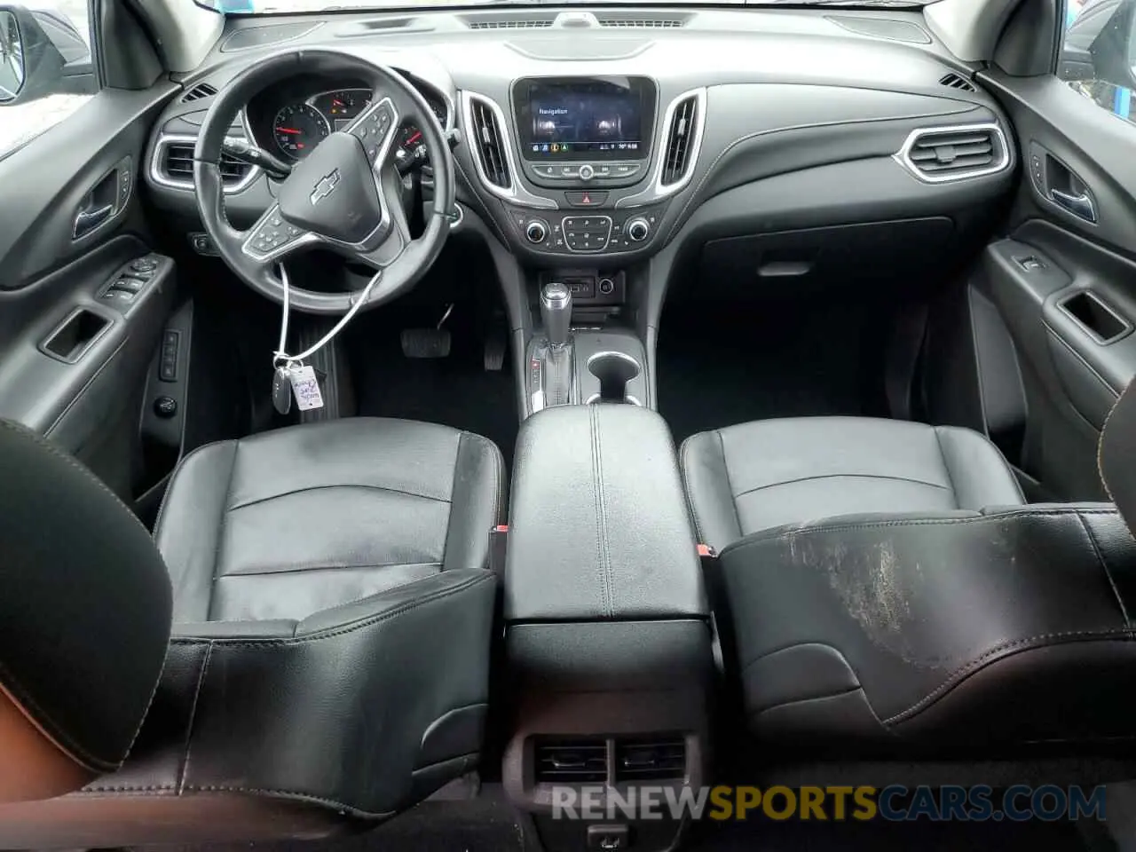 8 fotografías del automóvil dañado 3GNAXYEX8KS637239 CHEVROLET EQUINOX 2019