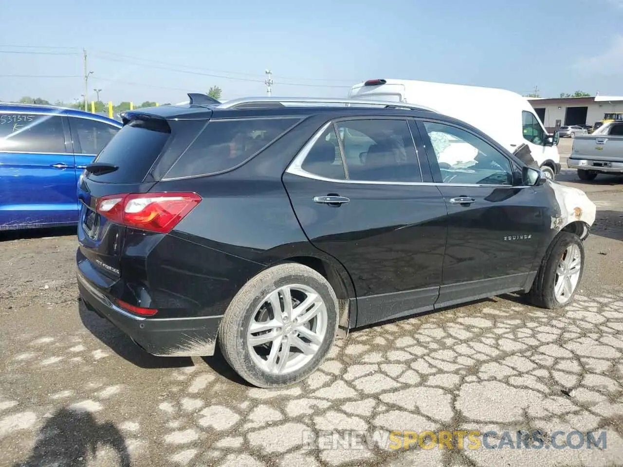 3 fotografías del automóvil dañado 3GNAXYEX9KL399167 CHEVROLET EQUINOX 2019