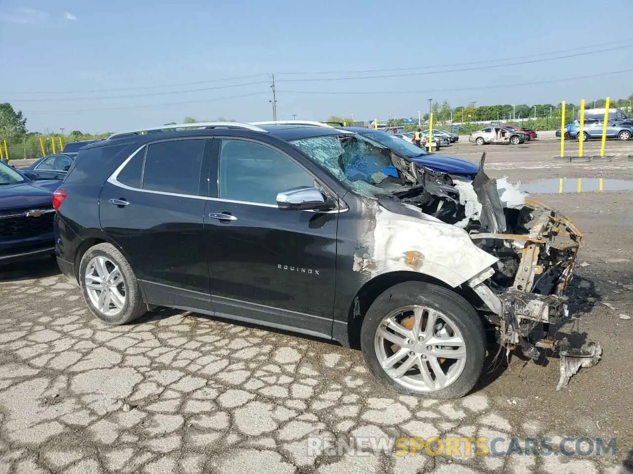 4 fotografías del automóvil dañado 3GNAXYEX9KL399167 CHEVROLET EQUINOX 2019