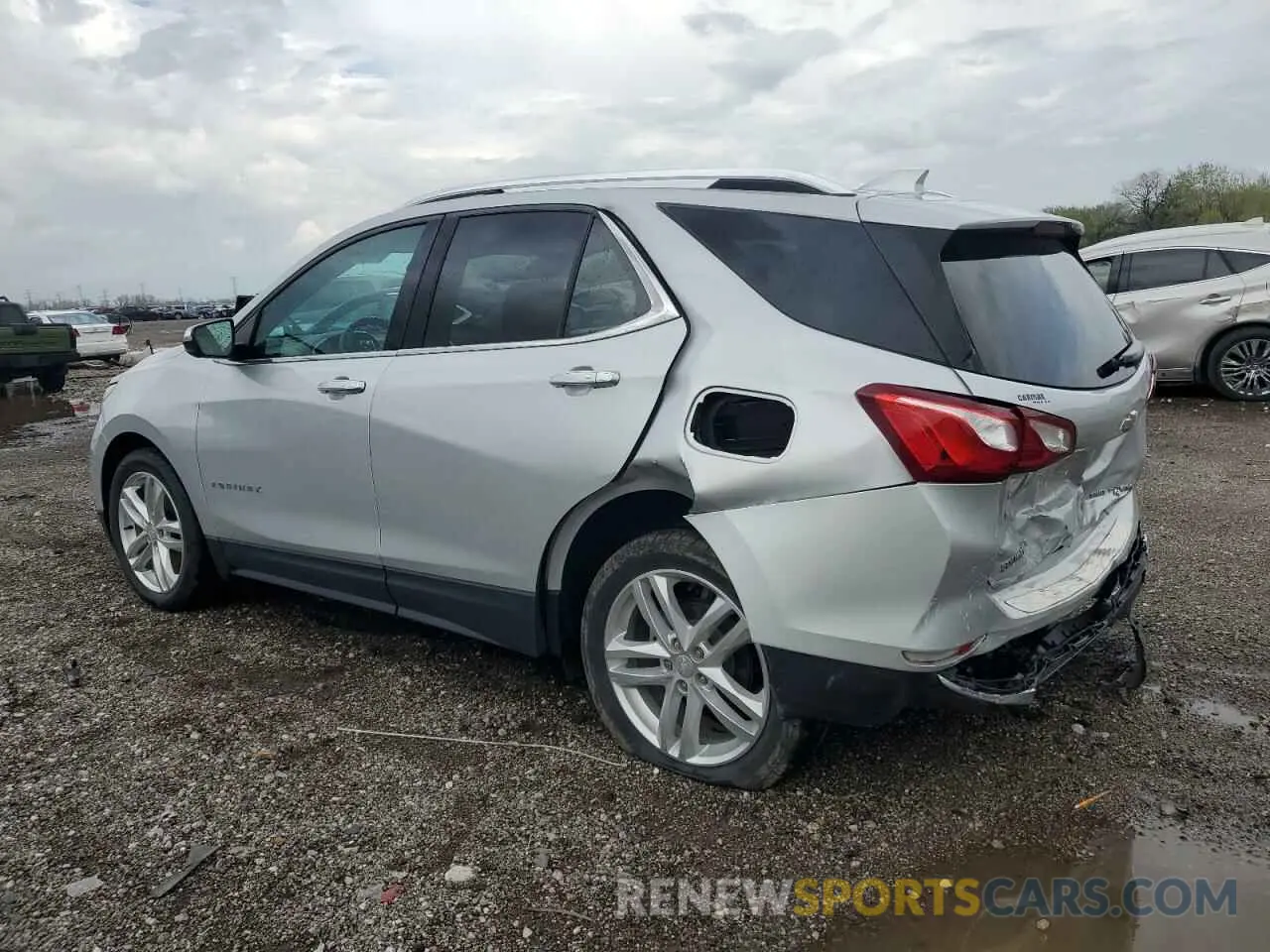 2 fotografías del automóvil dañado 3GNAXYEXXKL165488 CHEVROLET EQUINOX 2019