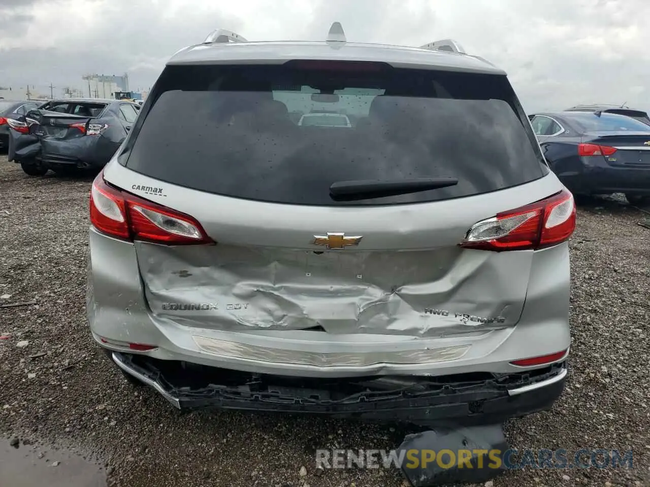 6 fotografías del automóvil dañado 3GNAXYEXXKL165488 CHEVROLET EQUINOX 2019