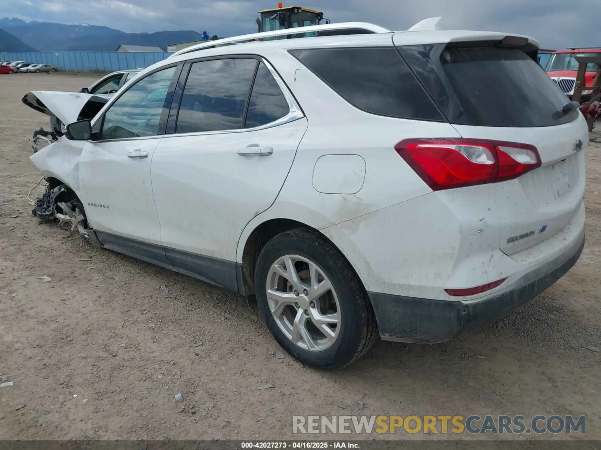 3 fotografías del automóvil dañado 3GNAXZEUXKS598469 CHEVROLET EQUINOX 2019