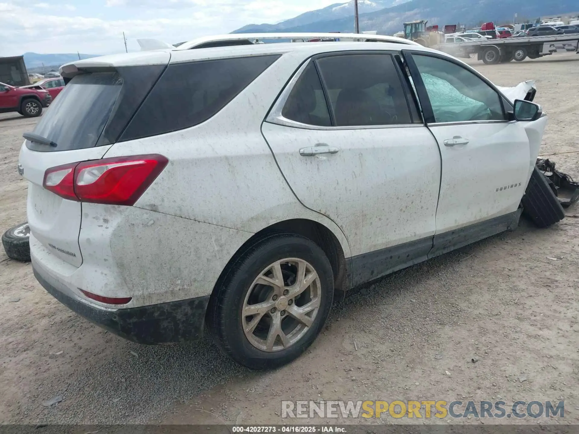 4 fotografías del automóvil dañado 3GNAXZEUXKS598469 CHEVROLET EQUINOX 2019