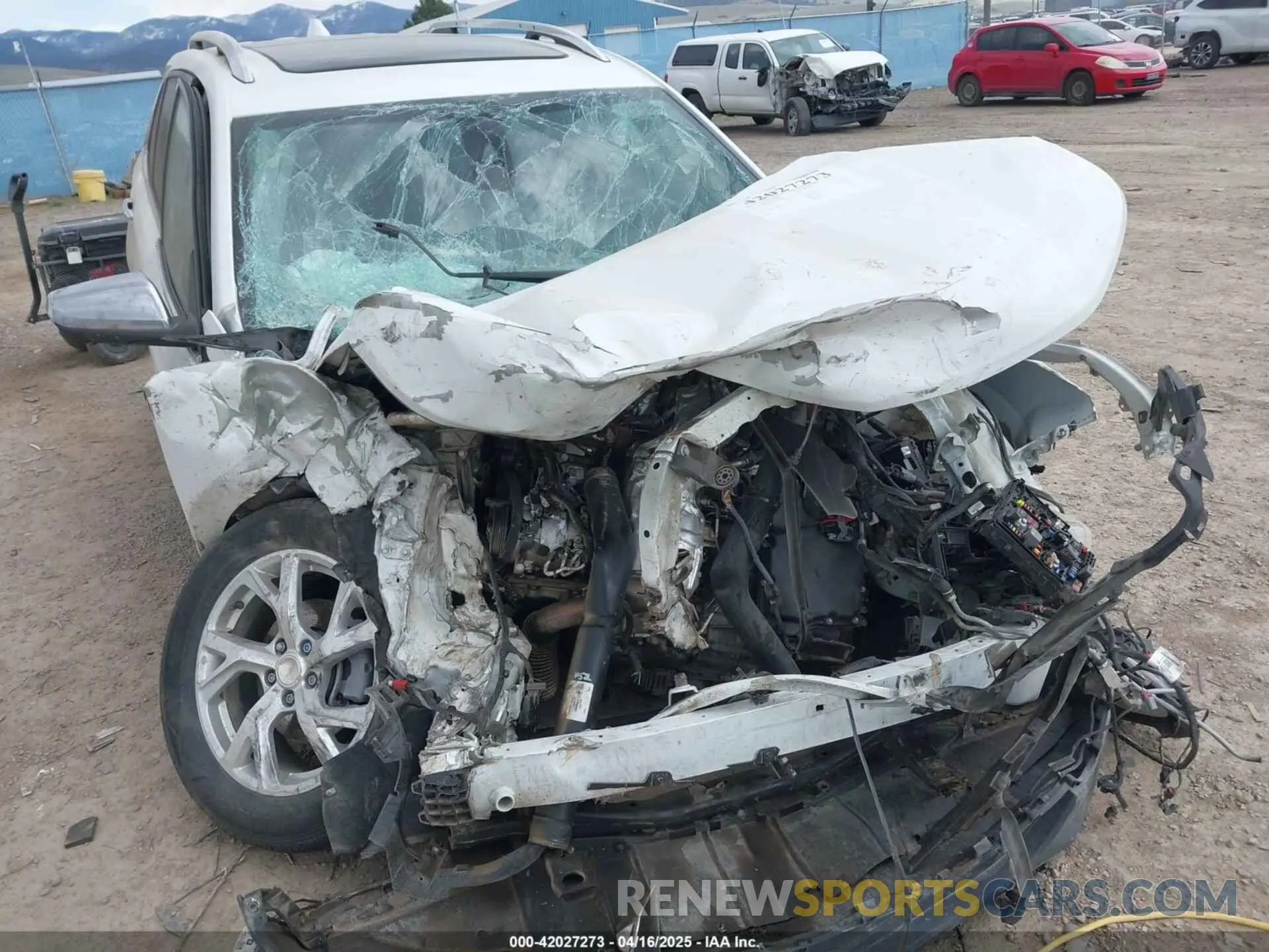 6 fotografías del automóvil dañado 3GNAXZEUXKS598469 CHEVROLET EQUINOX 2019