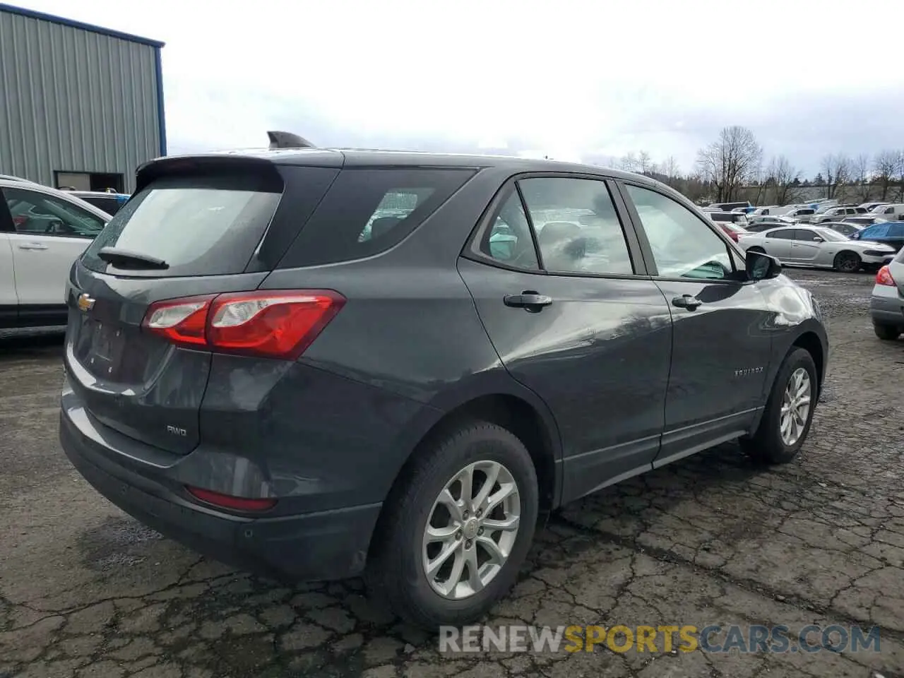 3 fotografías del automóvil dañado 2GNAX5EV0L6201871 CHEVROLET EQUINOX 2020