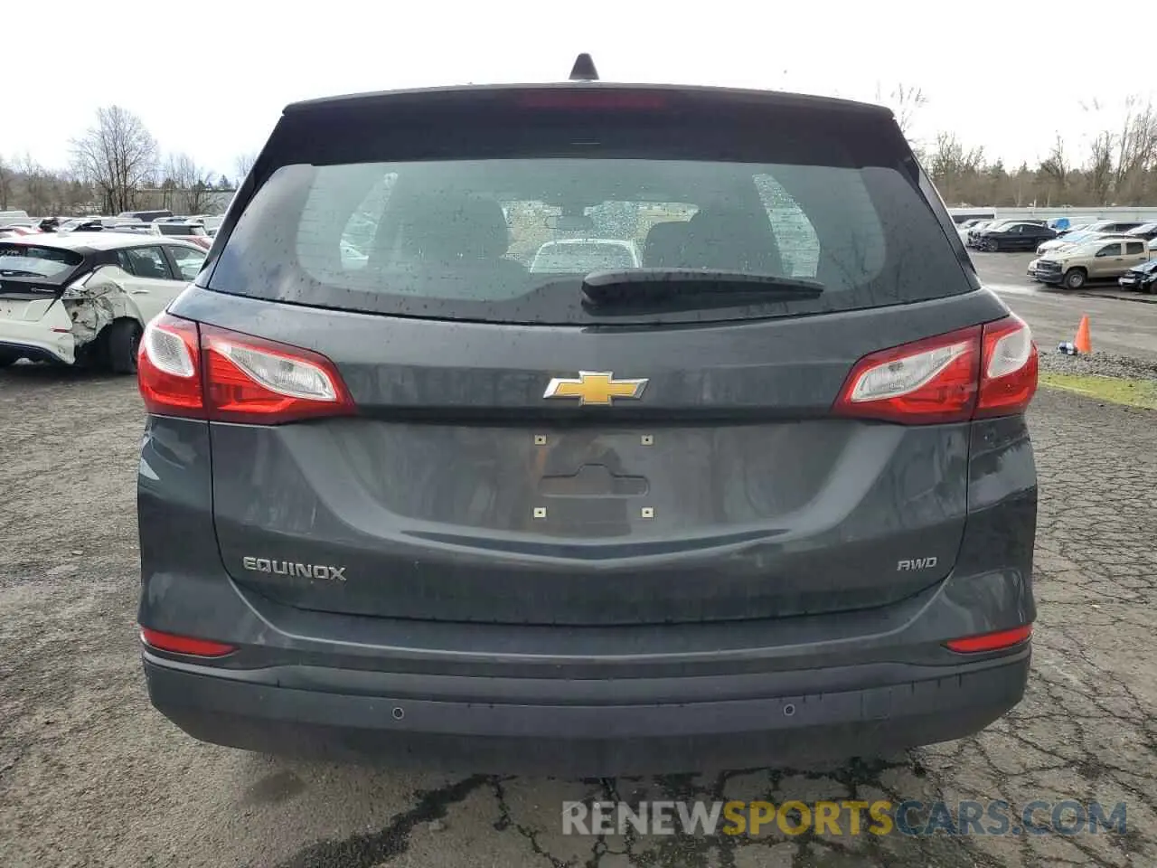 6 fotografías del automóvil dañado 2GNAX5EV0L6201871 CHEVROLET EQUINOX 2020