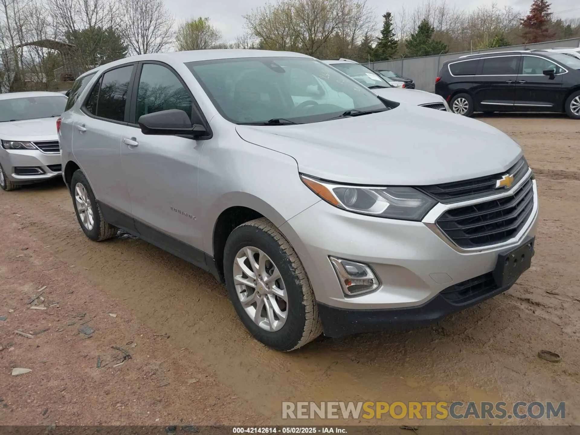 1 fotografías del automóvil dañado 2GNAX5EV2L6232295 CHEVROLET EQUINOX 2020
