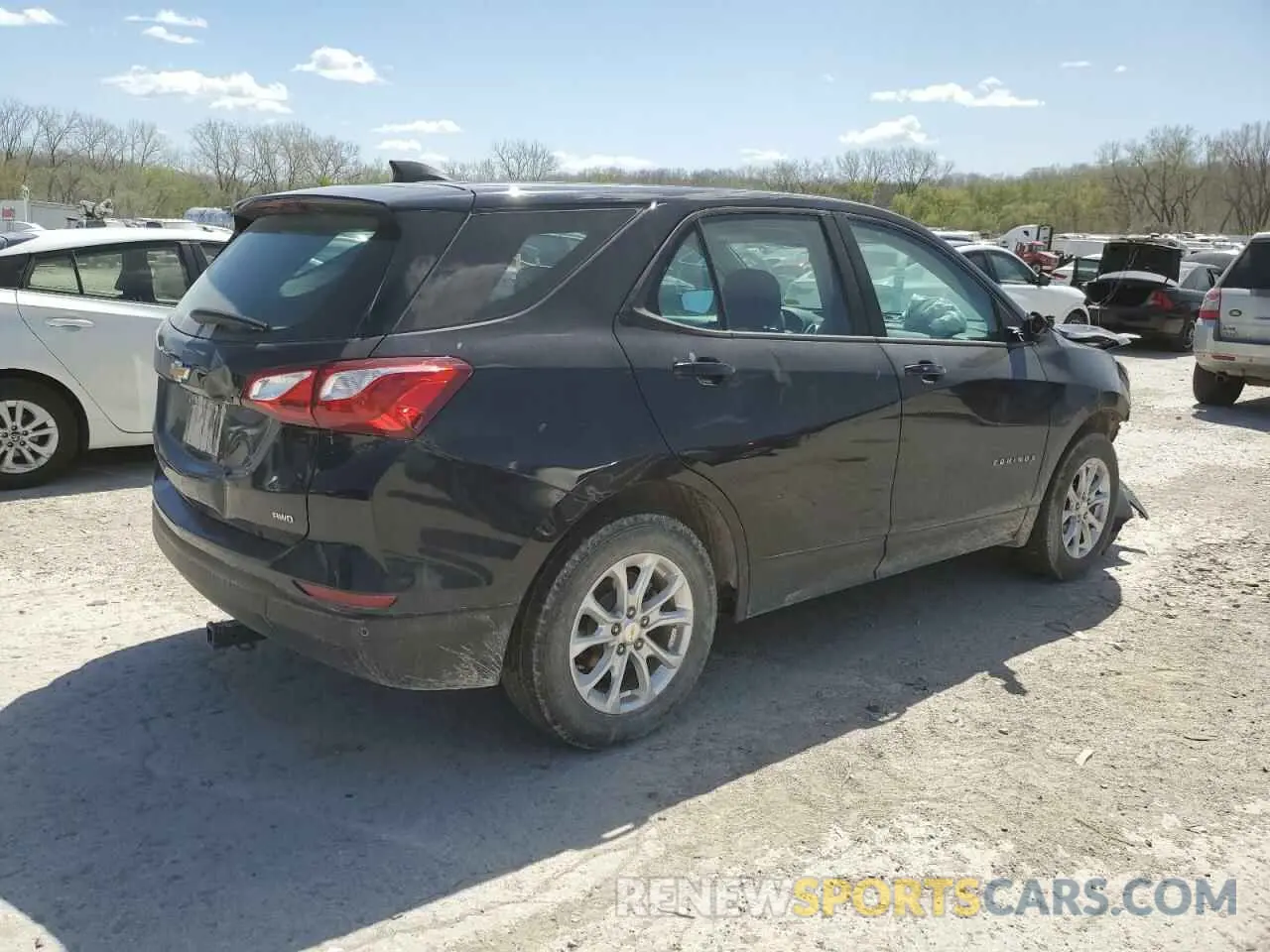3 fotografías del automóvil dañado 2GNAX5EV6L6209246 CHEVROLET EQUINOX 2020