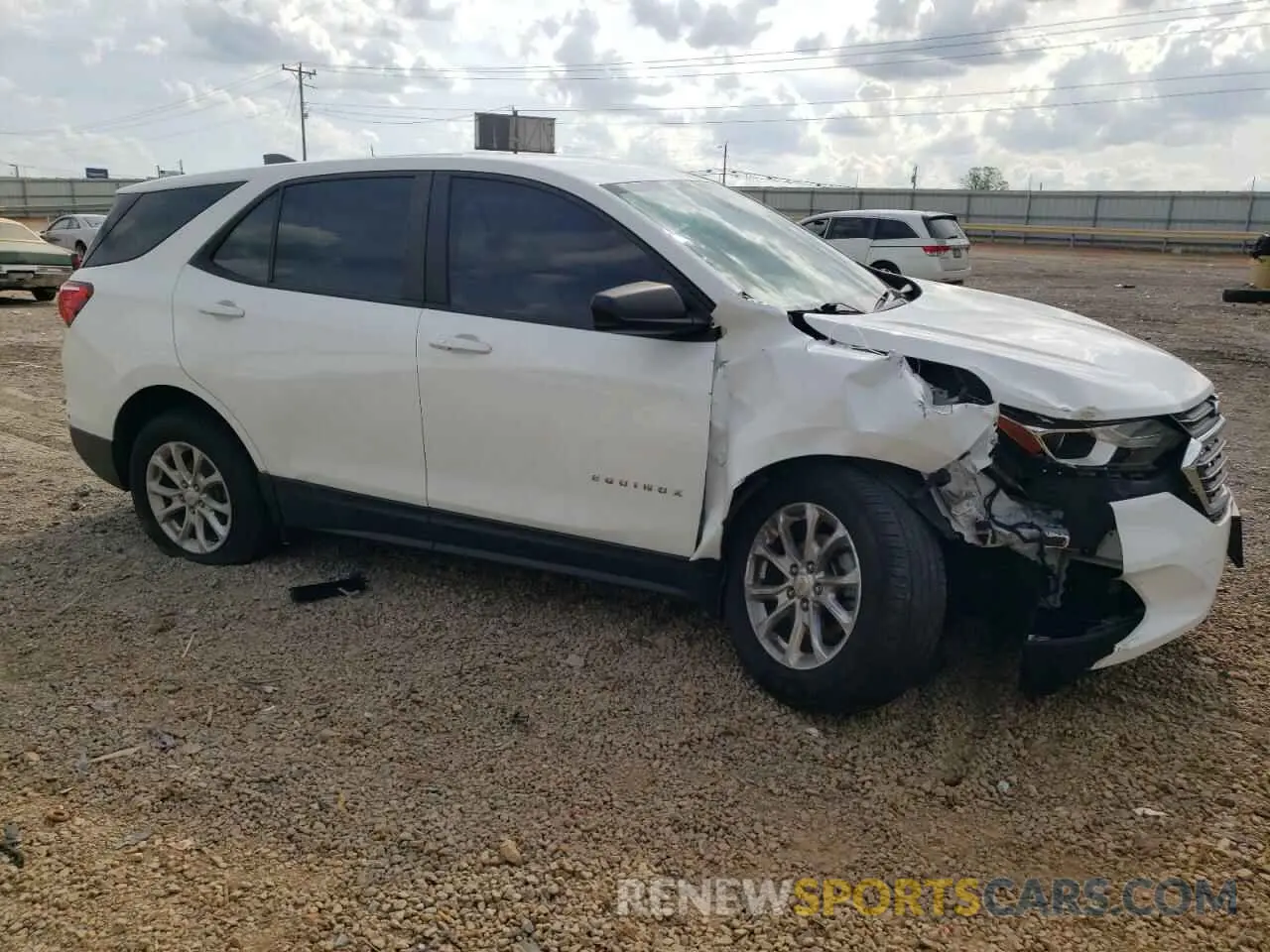 4 fotografías del automóvil dañado 2GNAX5EV7L6145685 CHEVROLET EQUINOX 2020