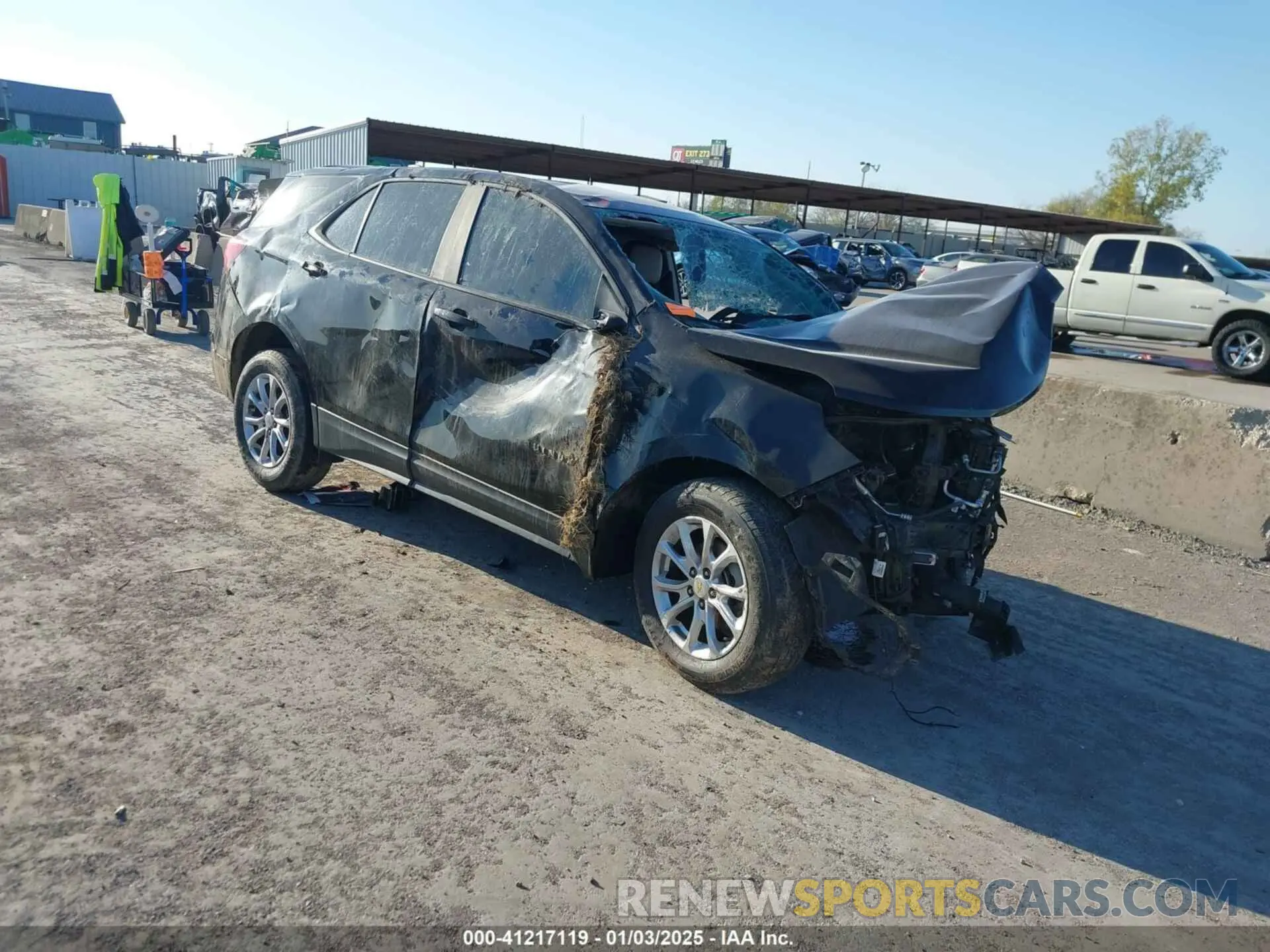 1 fotografías del automóvil dañado 2GNAX5EV9L6143114 CHEVROLET EQUINOX 2020