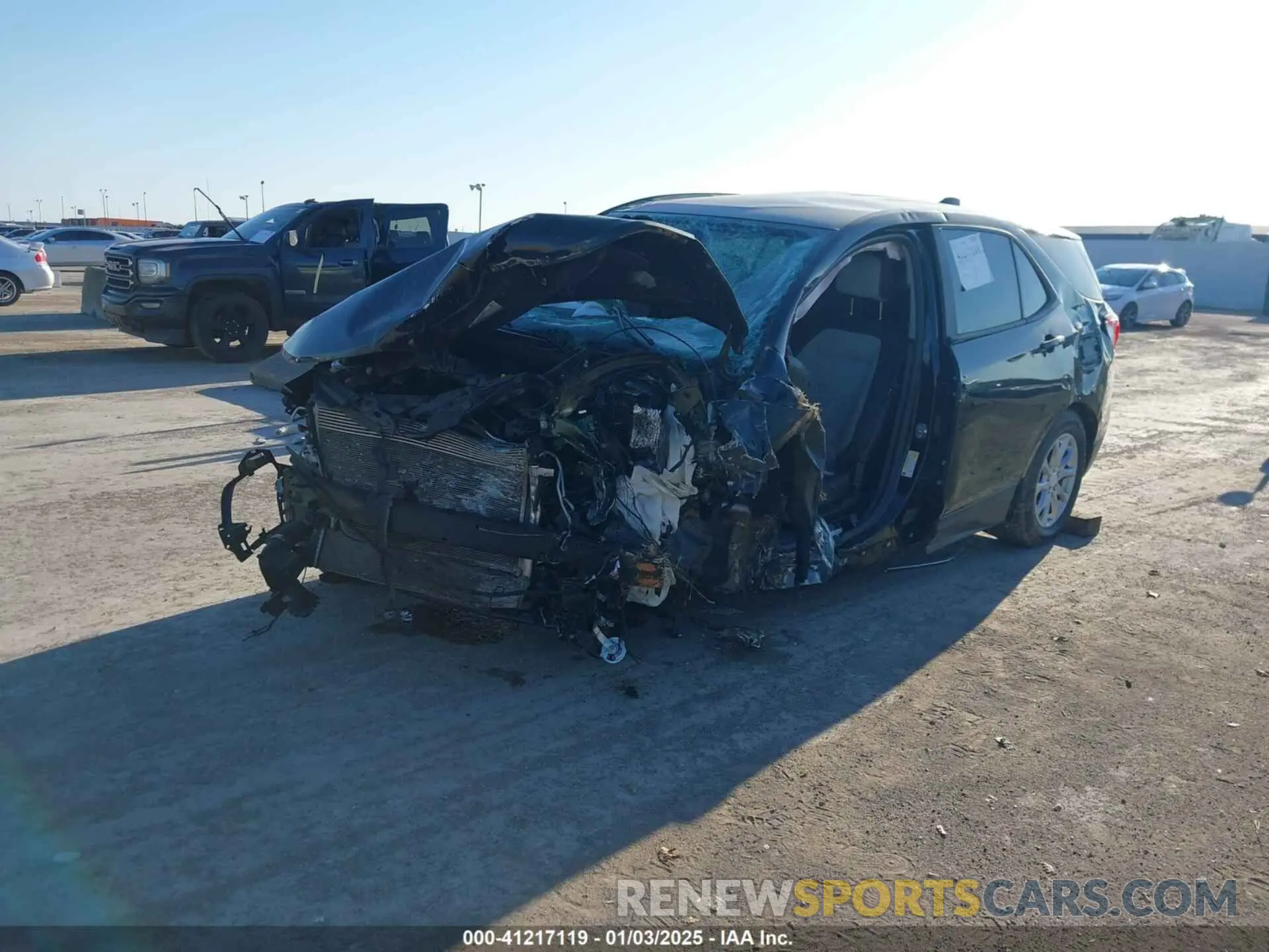 2 fotografías del automóvil dañado 2GNAX5EV9L6143114 CHEVROLET EQUINOX 2020