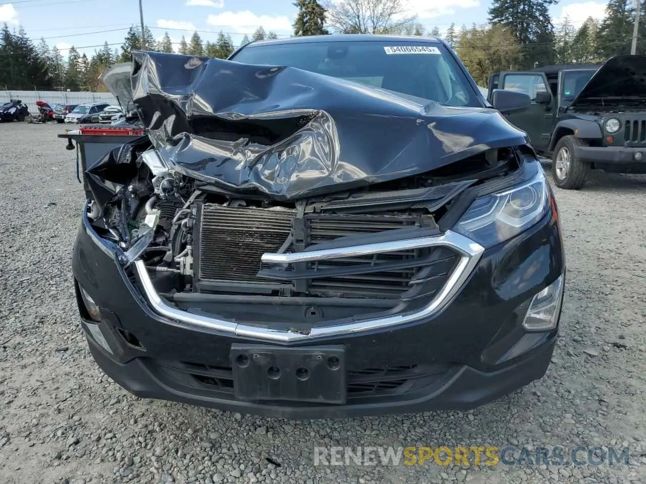 5 fotografías del automóvil dañado 2GNAX5EV9L6246419 CHEVROLET EQUINOX 2020