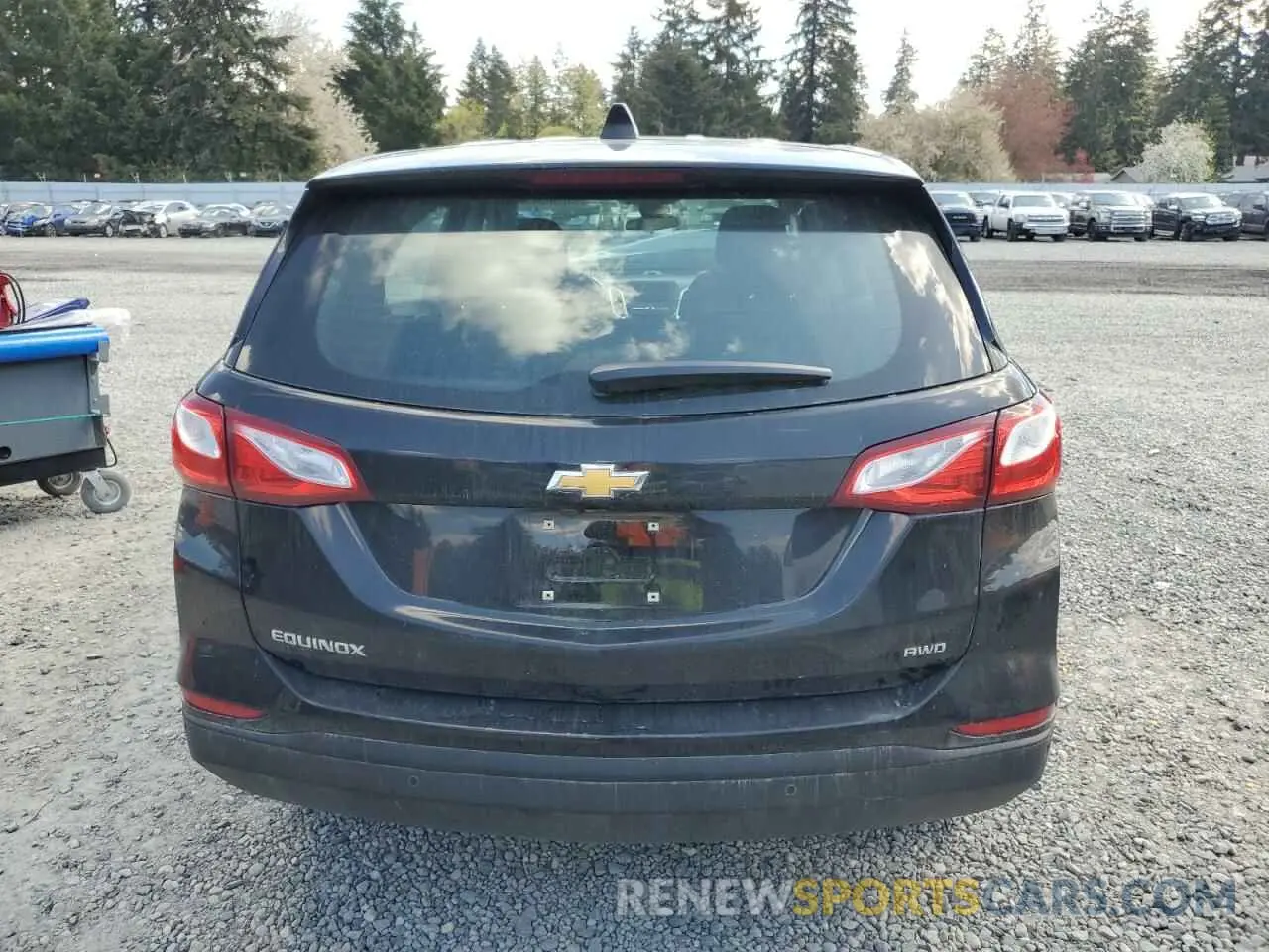 6 fotografías del automóvil dañado 2GNAX5EV9L6246419 CHEVROLET EQUINOX 2020
