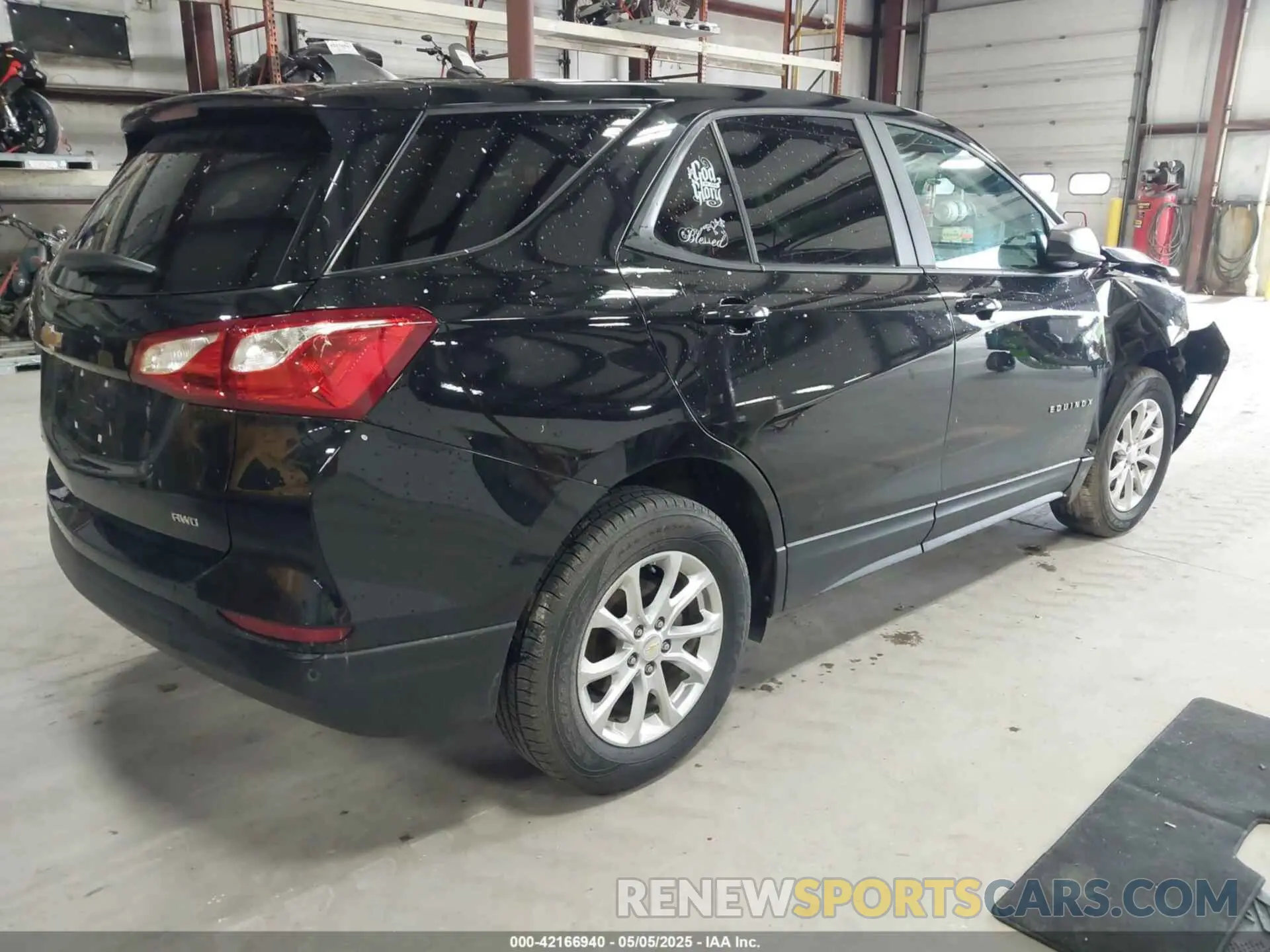 4 fotografías del automóvil dañado 2GNAX5EVXL6255002 CHEVROLET EQUINOX 2020