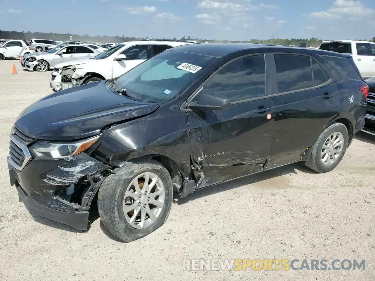 1 fotografías del automóvil dañado 2GNAXFEV2L6157443 CHEVROLET EQUINOX 2020