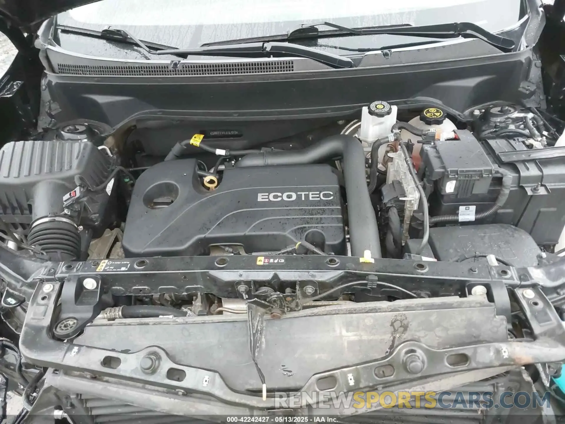 10 fotografías del automóvil dañado 2GNAXFEVXL6167010 CHEVROLET EQUINOX 2020