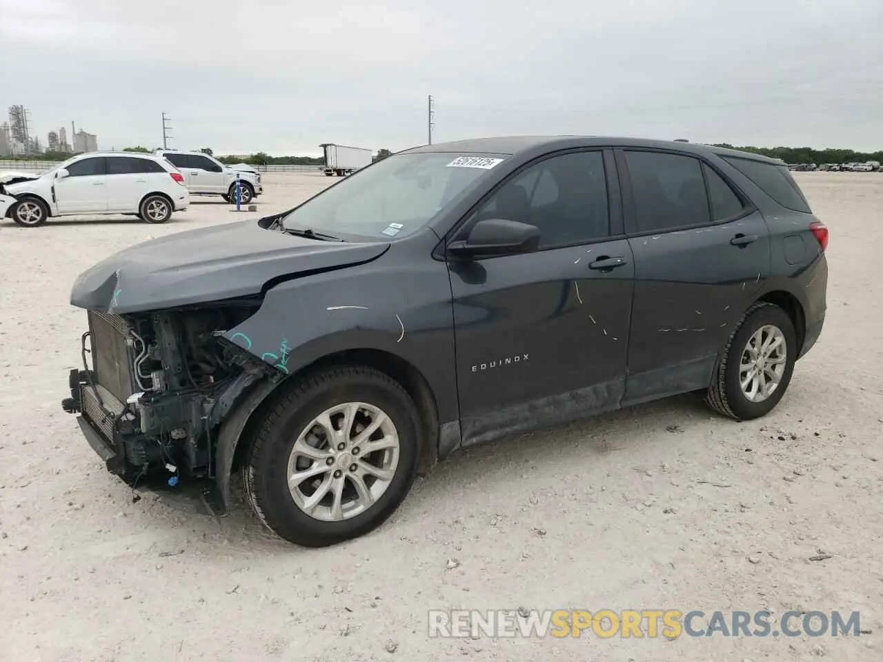 1 fotografías del automóvil dañado 2GNAXHEV0L6177864 CHEVROLET EQUINOX 2020
