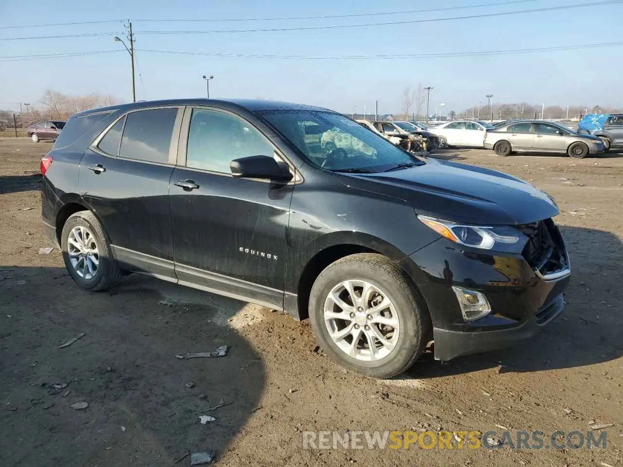 4 fotografías del automóvil dañado 2GNAXHEV0L6284817 CHEVROLET EQUINOX 2020