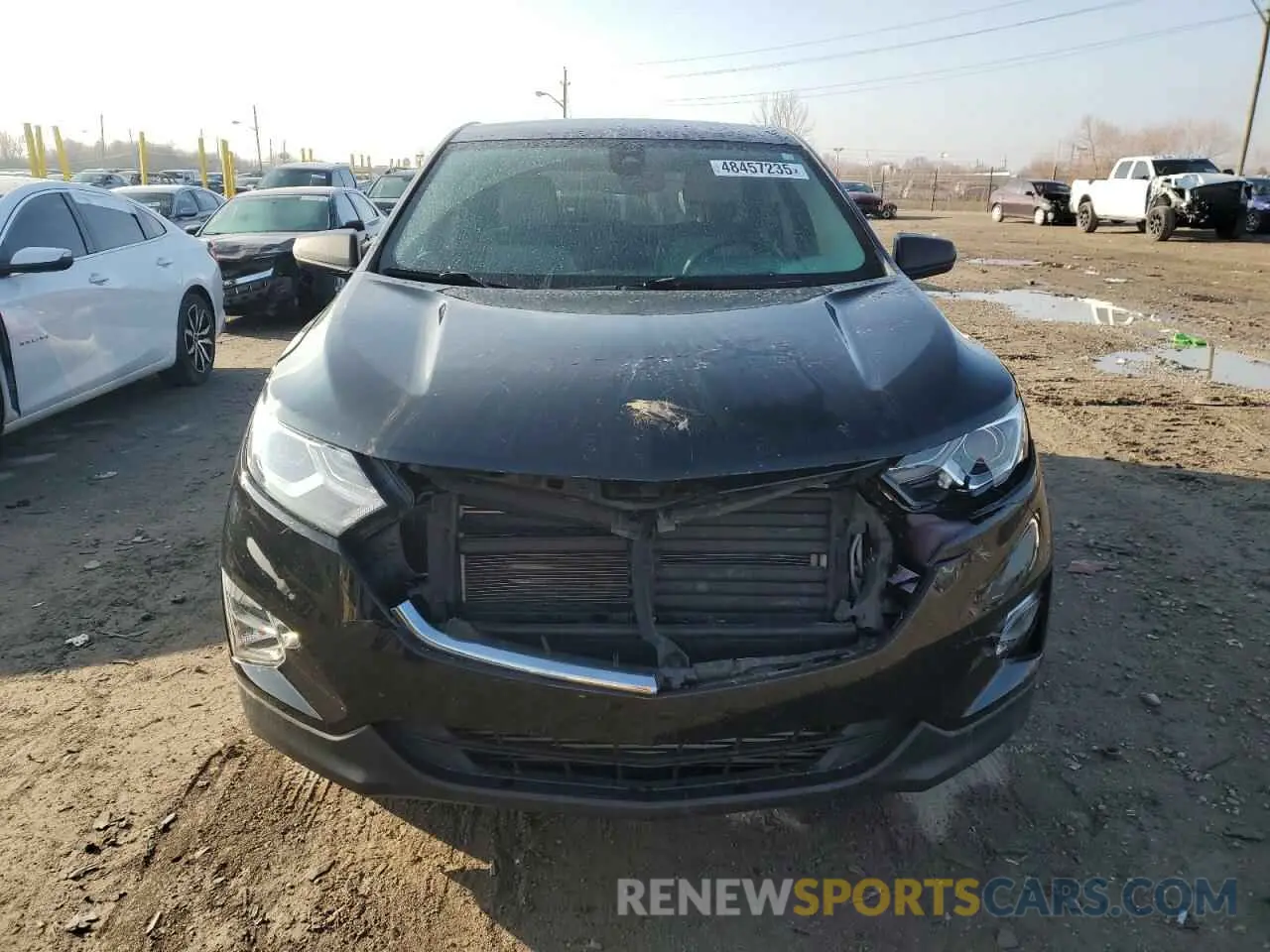 5 fotografías del automóvil dañado 2GNAXHEV0L6284817 CHEVROLET EQUINOX 2020