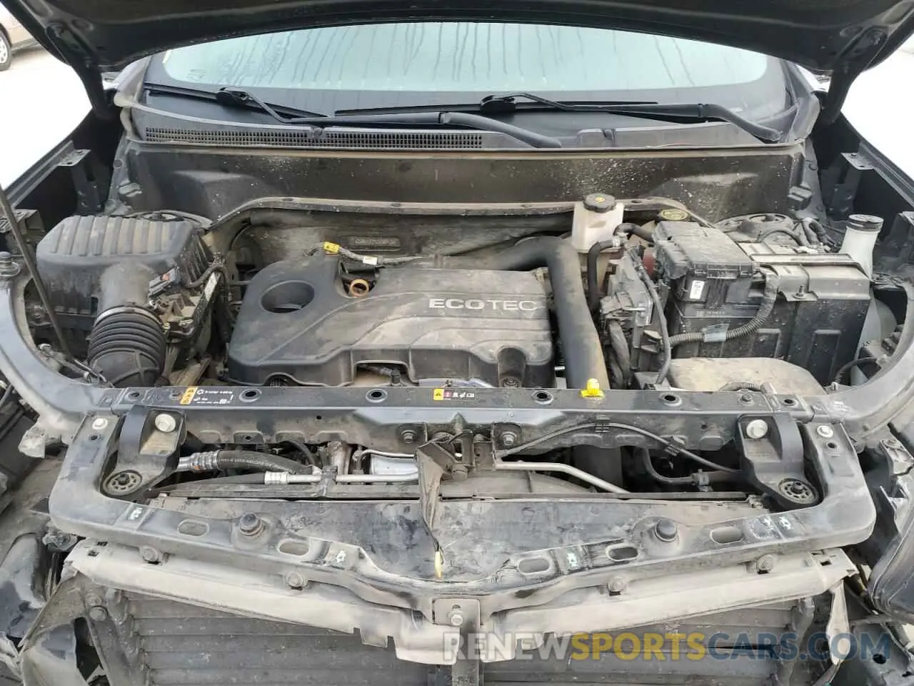 11 fotografías del automóvil dañado 2GNAXHEV1L6168476 CHEVROLET EQUINOX 2020