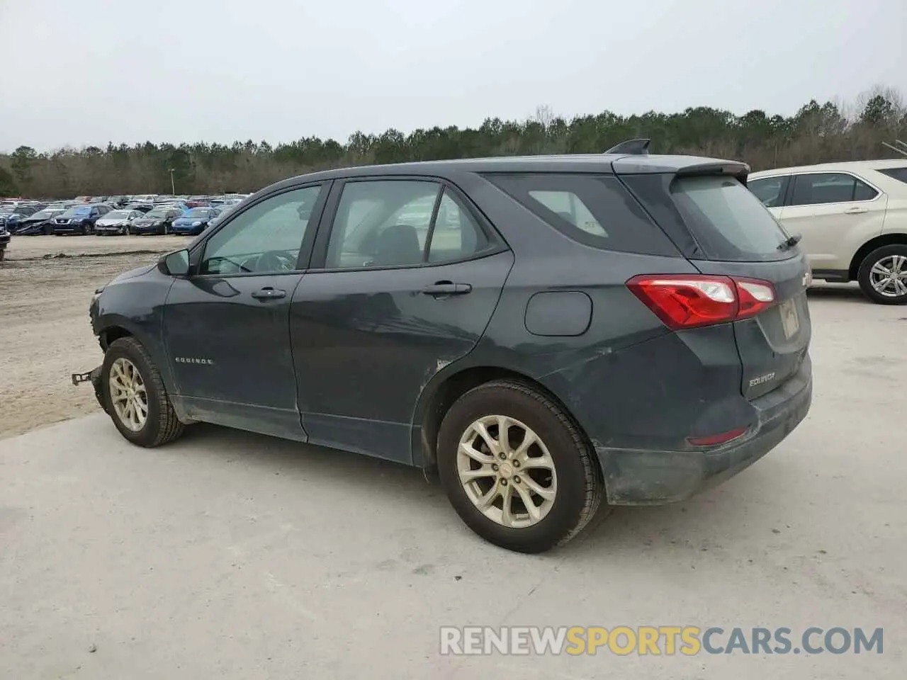 2 fotografías del automóvil dañado 2GNAXHEV1L6168476 CHEVROLET EQUINOX 2020