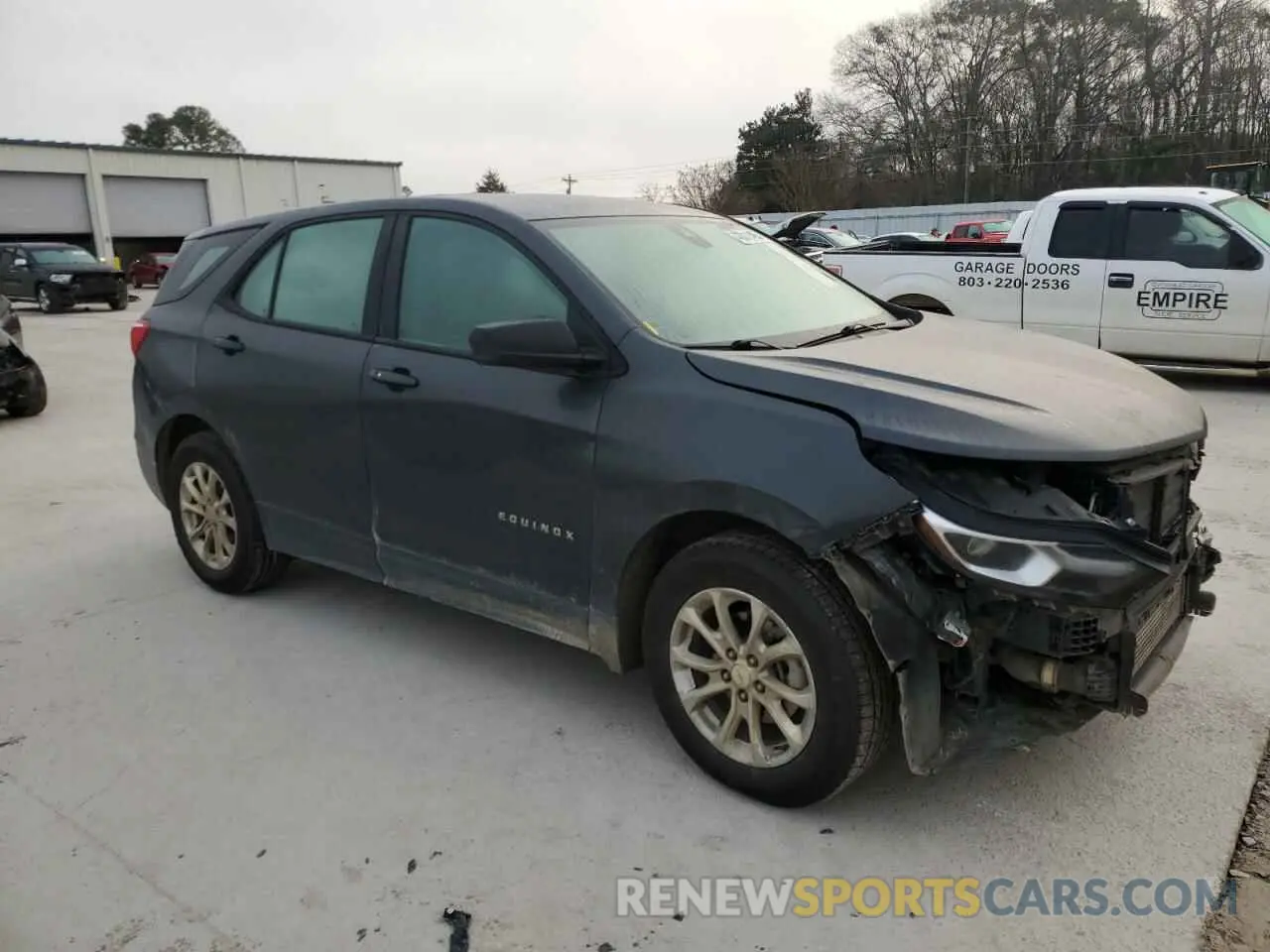 4 fotografías del automóvil dañado 2GNAXHEV1L6168476 CHEVROLET EQUINOX 2020