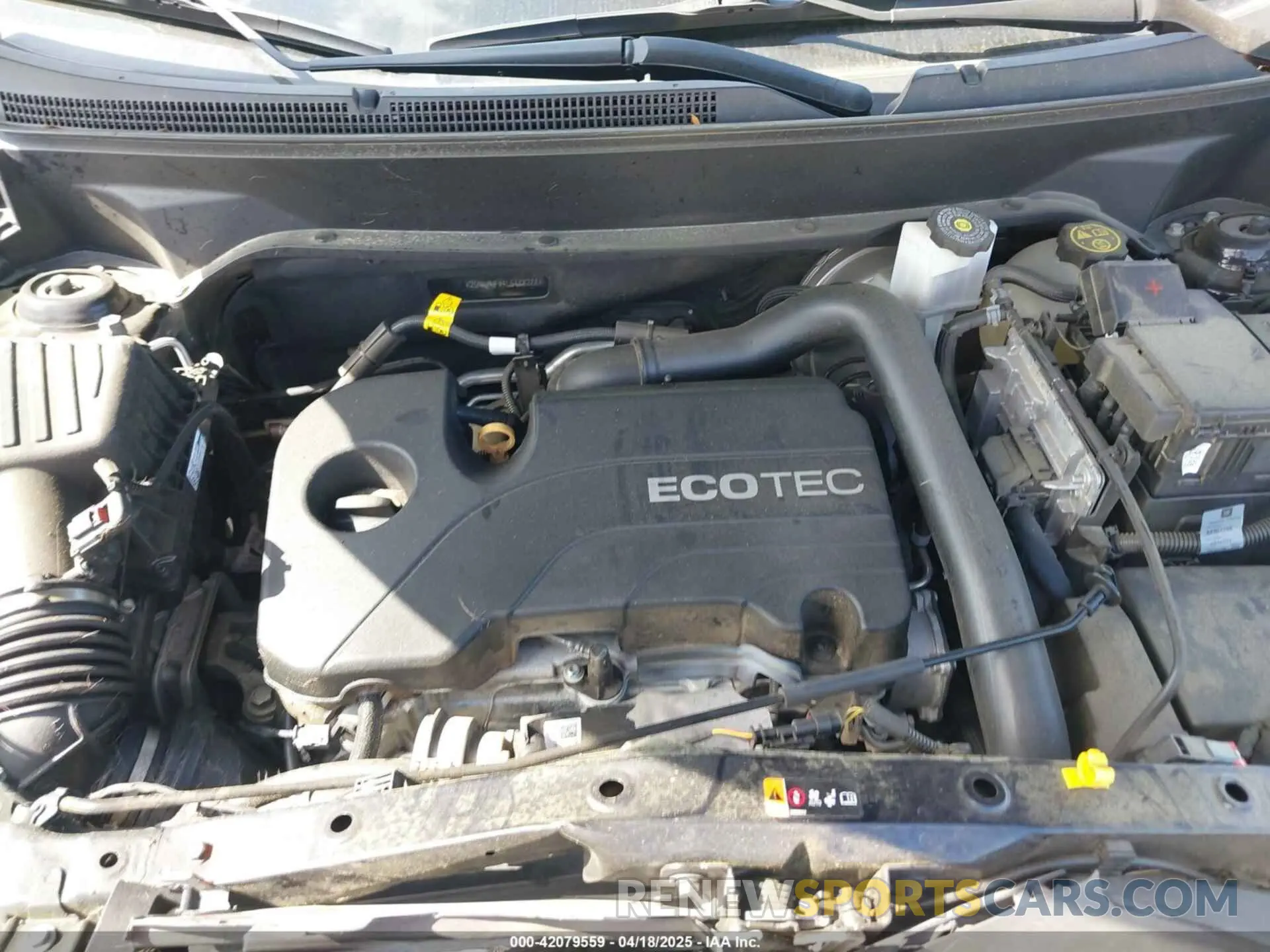 10 fotografías del automóvil dañado 2GNAXHEV1L6188288 CHEVROLET EQUINOX 2020