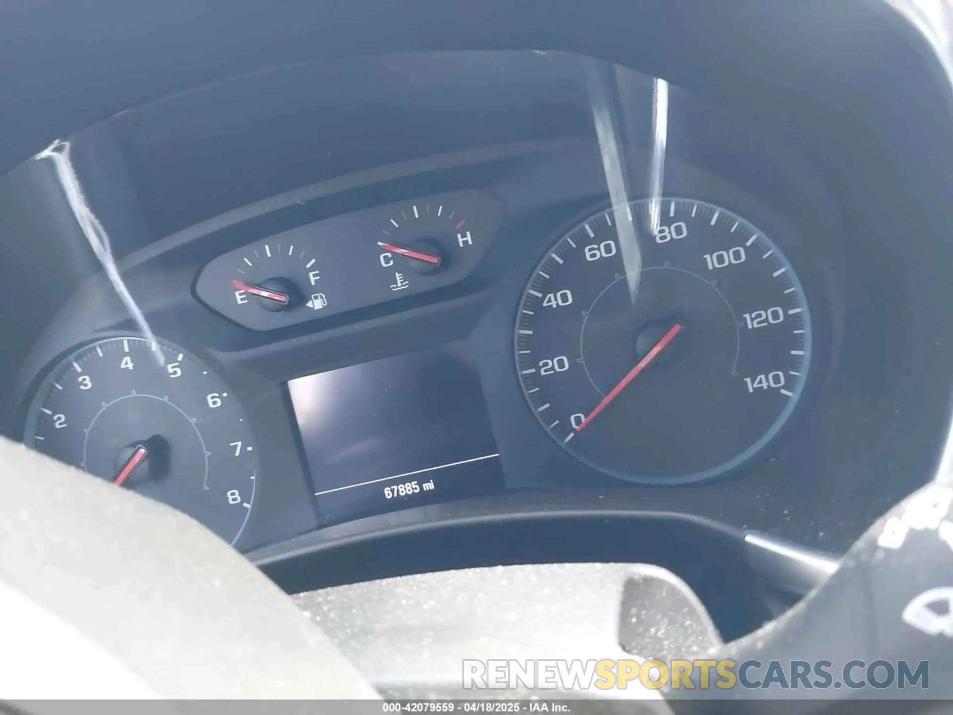 7 fotografías del automóvil dañado 2GNAXHEV1L6188288 CHEVROLET EQUINOX 2020