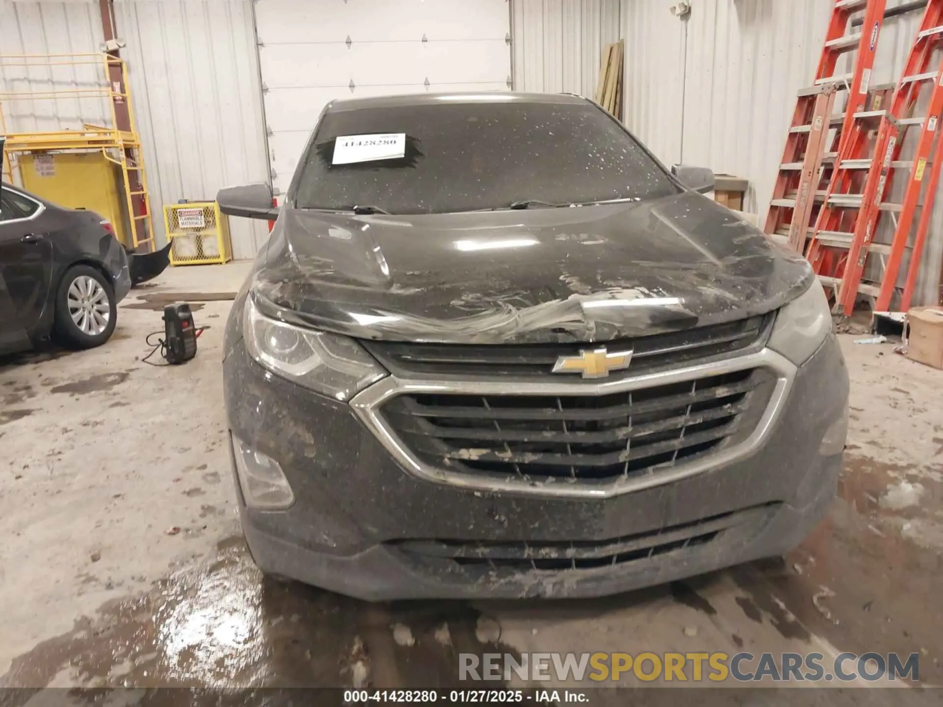 12 fotografías del automóvil dañado 2GNAXHEV1L6188761 CHEVROLET EQUINOX 2020