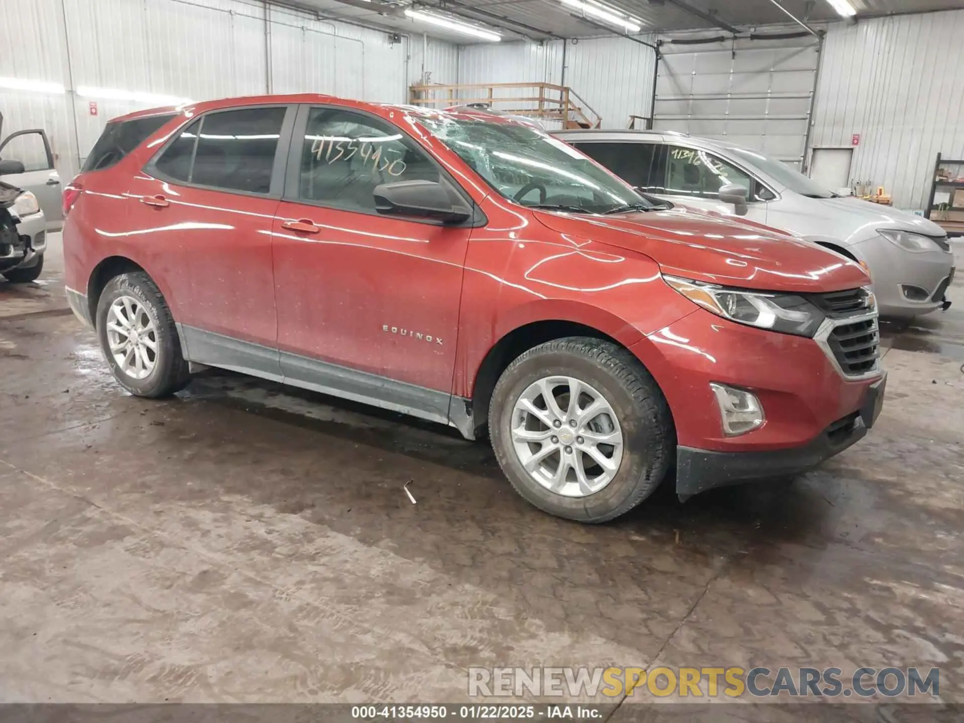 1 fotografías del automóvil dañado 2GNAXHEV2L6181866 CHEVROLET EQUINOX 2020