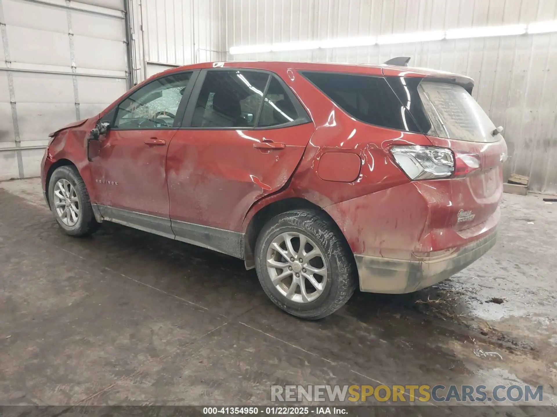 3 fotografías del automóvil dañado 2GNAXHEV2L6181866 CHEVROLET EQUINOX 2020