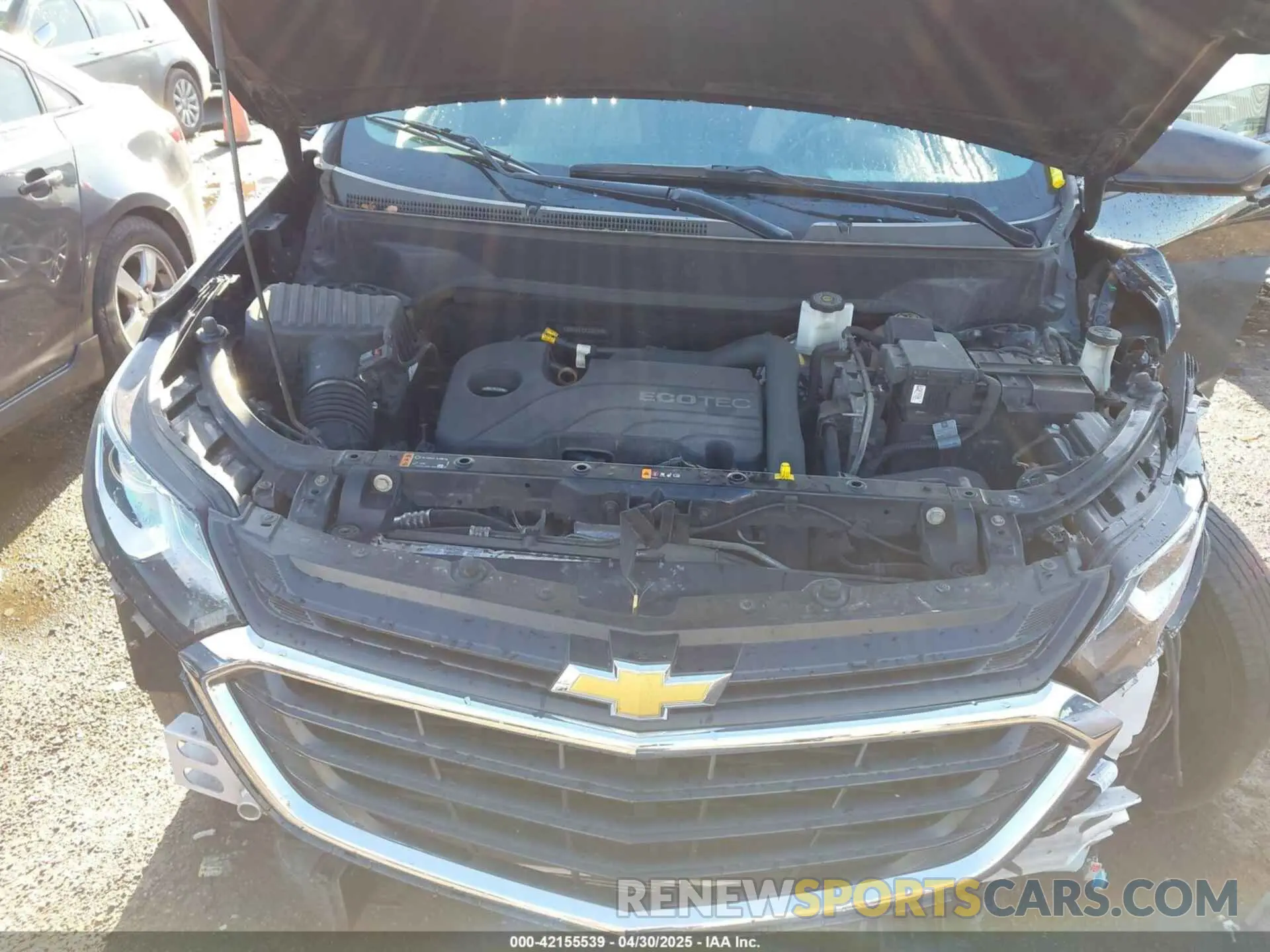 10 fotografías del automóvil dañado 2GNAXHEV2L6221539 CHEVROLET EQUINOX 2020