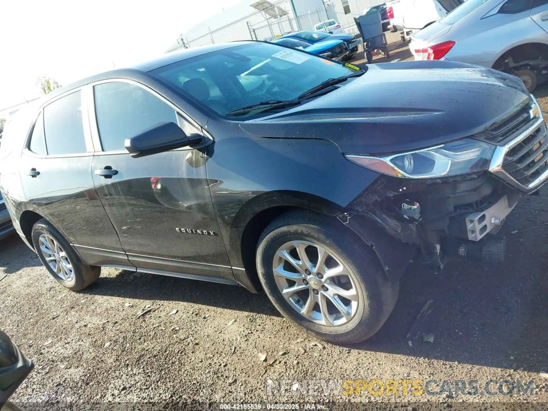 14 fotografías del automóvil dañado 2GNAXHEV2L6221539 CHEVROLET EQUINOX 2020