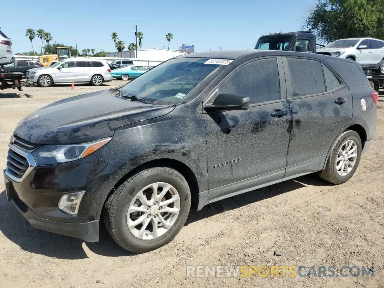 1 fotografías del automóvil dañado 2GNAXHEV2L6227289 CHEVROLET EQUINOX 2020