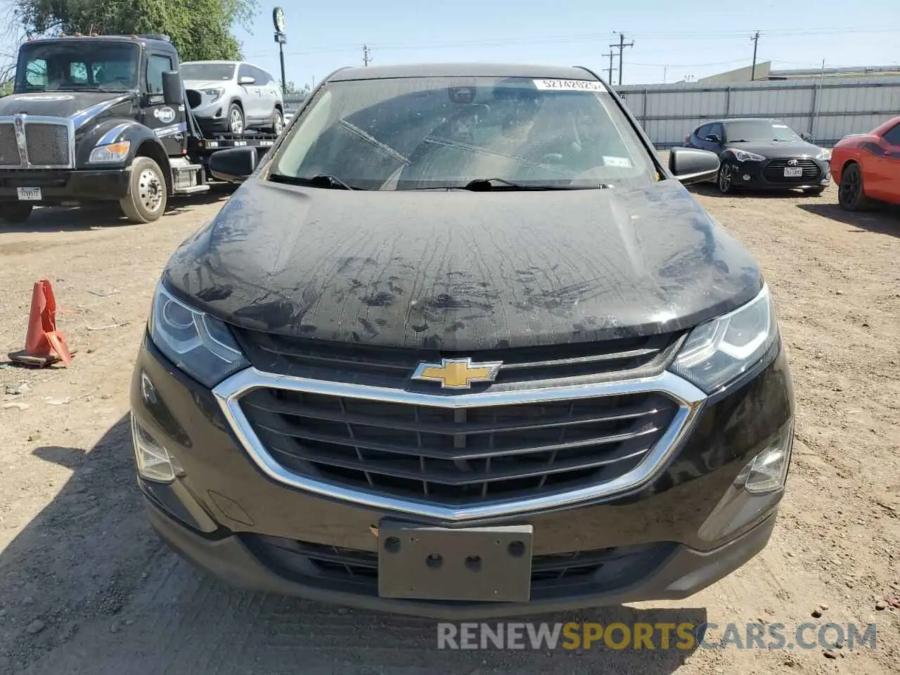 5 fotografías del automóvil dañado 2GNAXHEV2L6227289 CHEVROLET EQUINOX 2020
