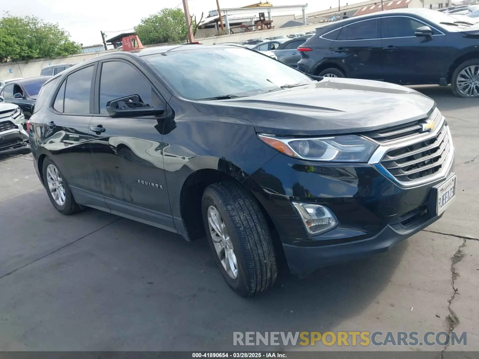 1 fotografías del automóvil dañado 2GNAXHEV2L6276413 CHEVROLET EQUINOX 2020