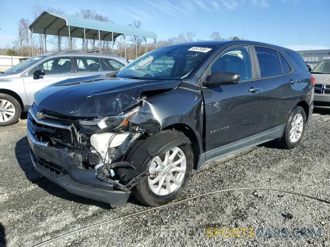 1 fotografías del automóvil dañado 2GNAXHEV3L6127802 CHEVROLET EQUINOX 2020